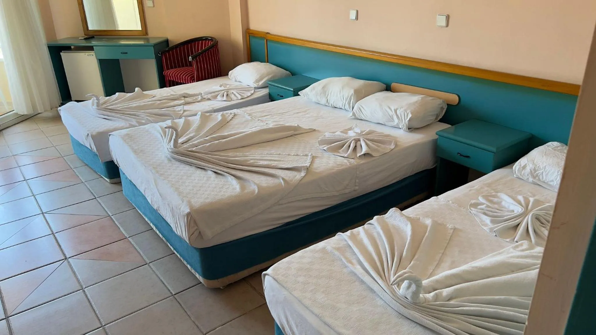 Bed in KLEOPATRA SUNLIGHT HOTEL