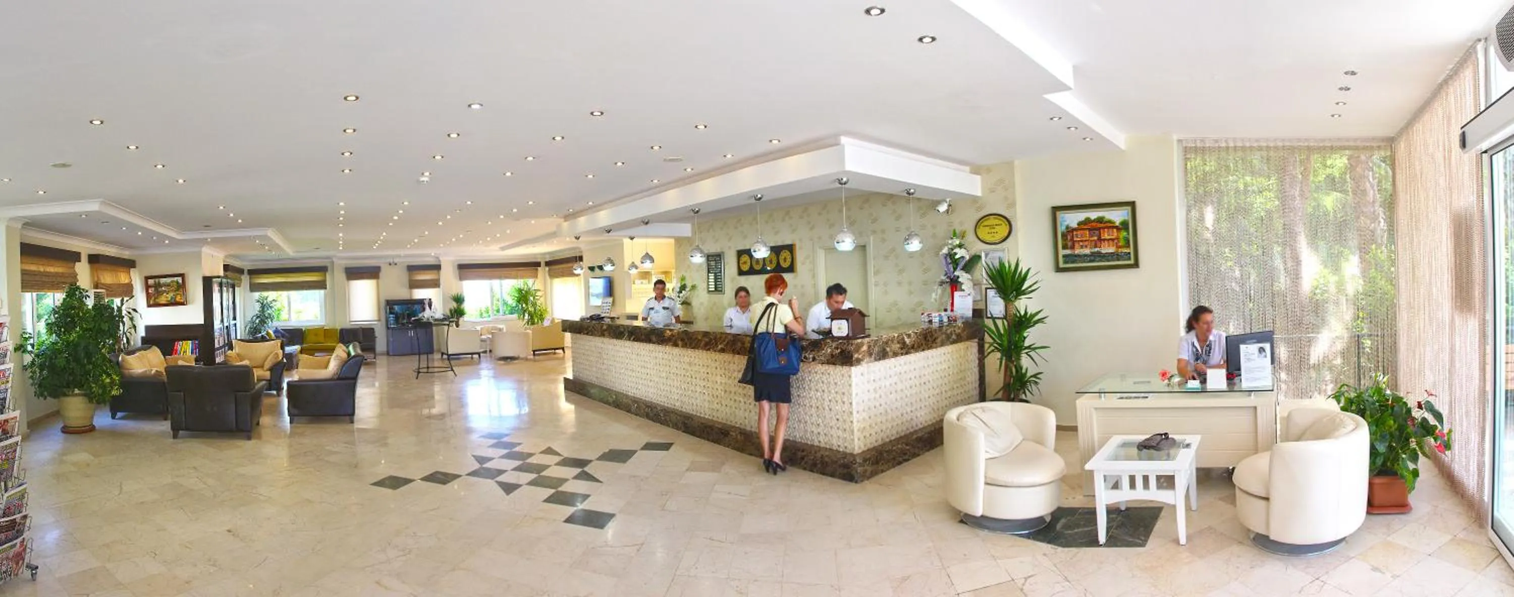 Lobby or reception in Gardenia Beach Hotel