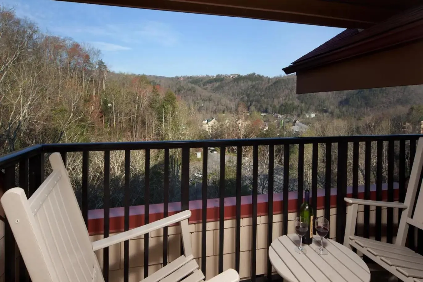 Balcony/Terrace in Holiday Inn Club Vacations Smoky Mountain Resort