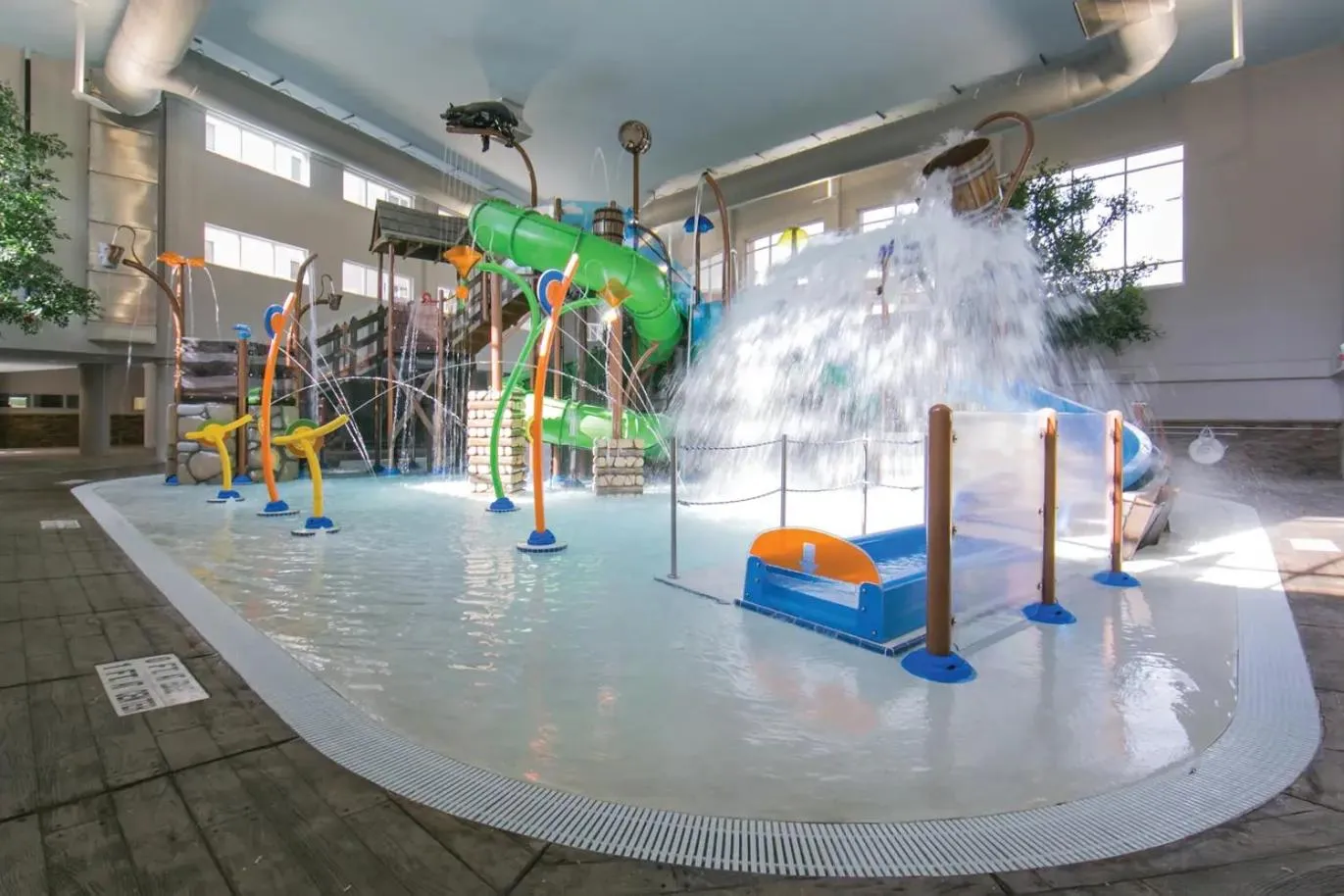 Aqua park in Holiday Inn Club Vacations Smoky Mountain Resort
