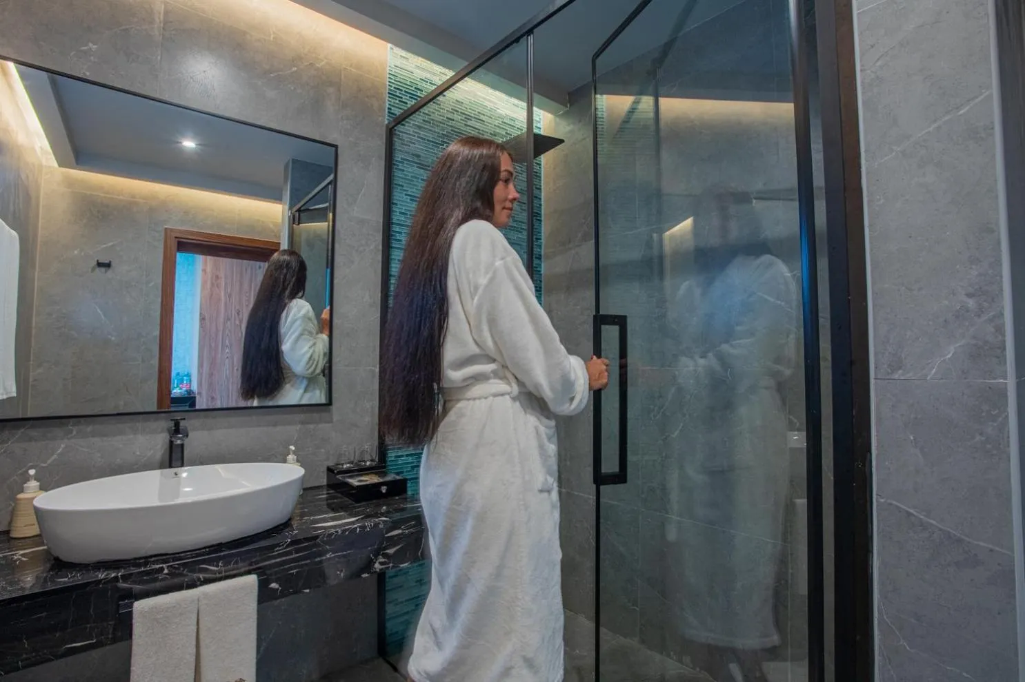 Bathroom in Plumeria Maldives