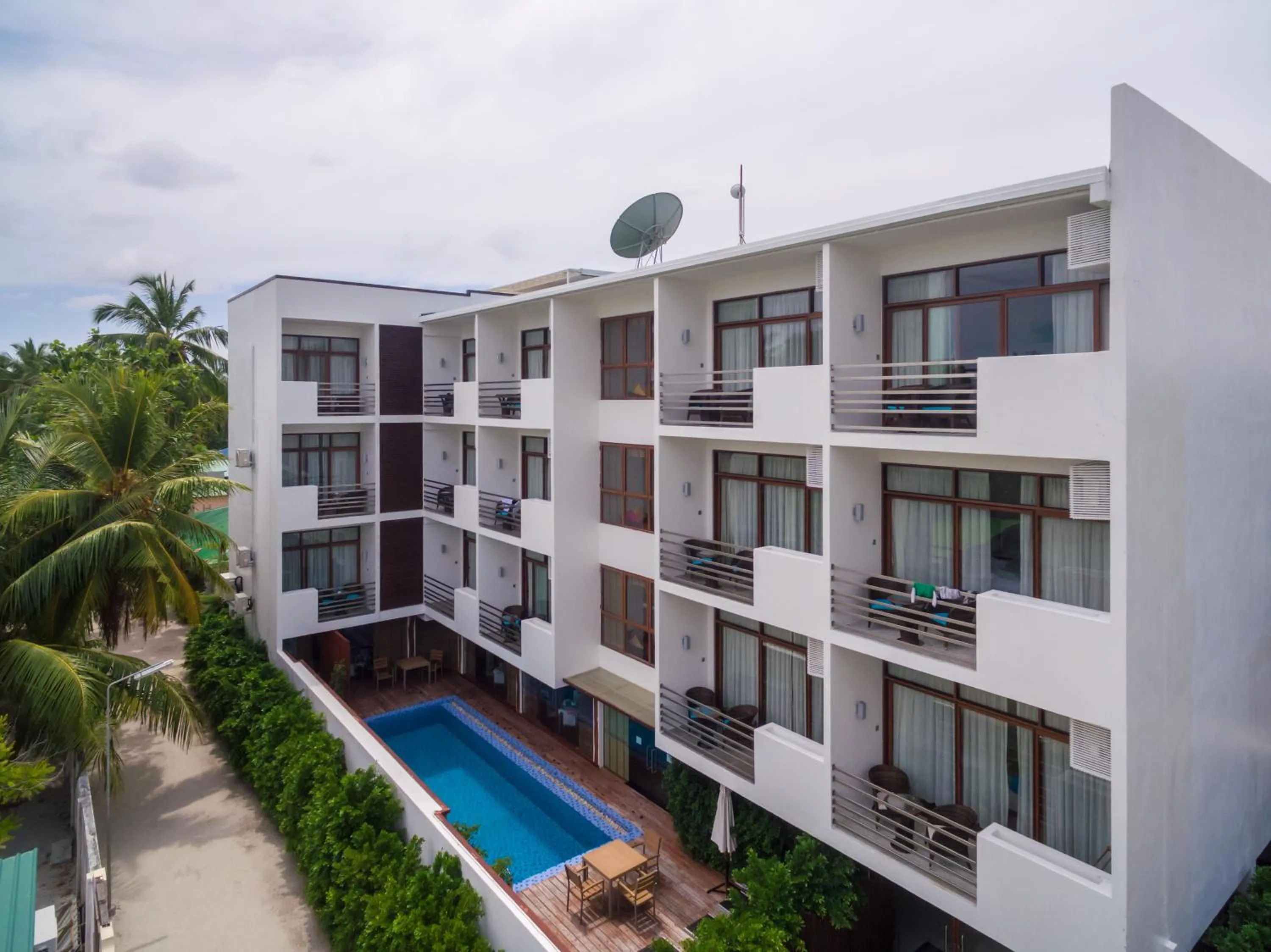 Street view in Plumeria Maldives