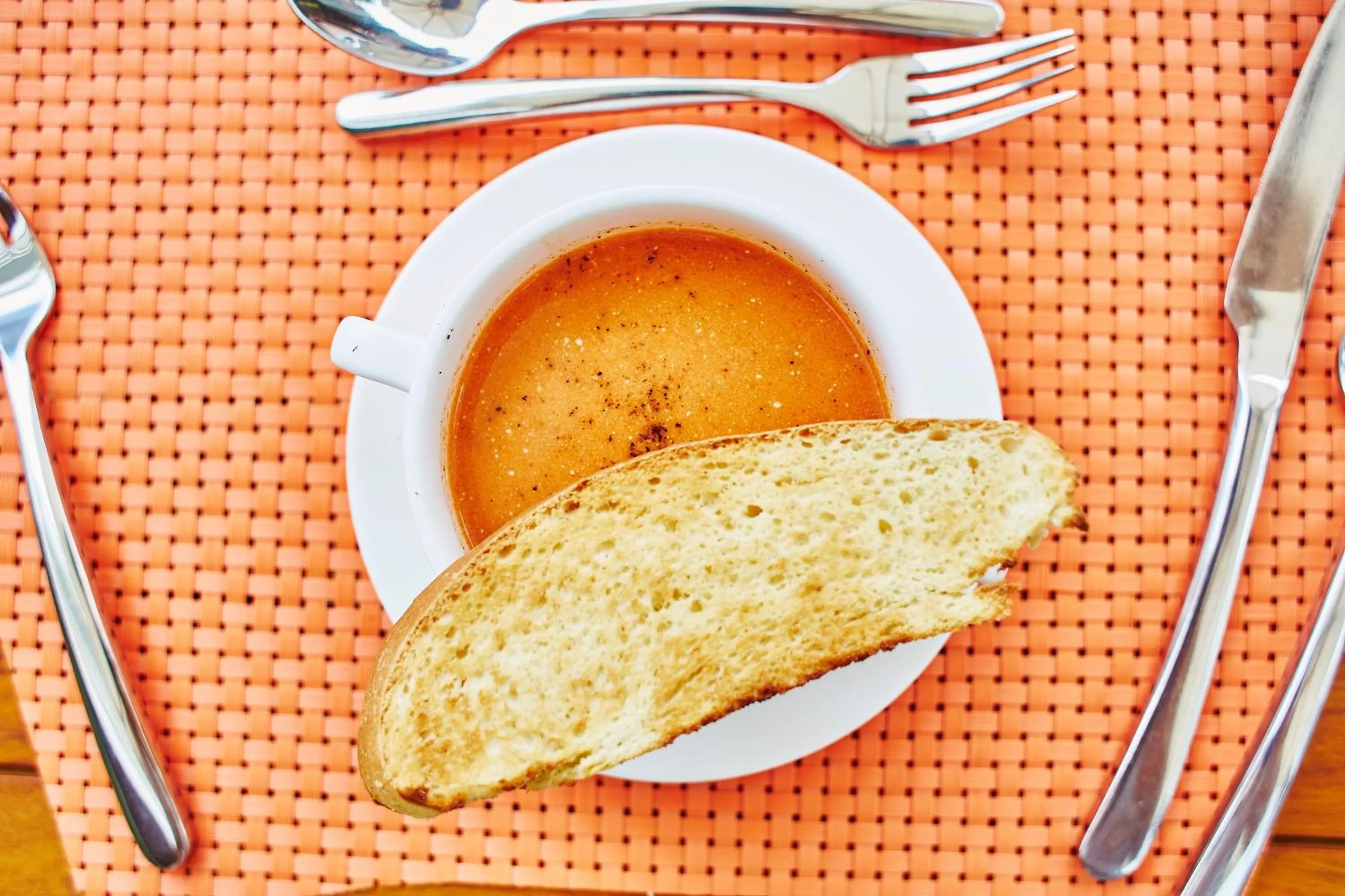 Food close-up in Plumeria Maldives