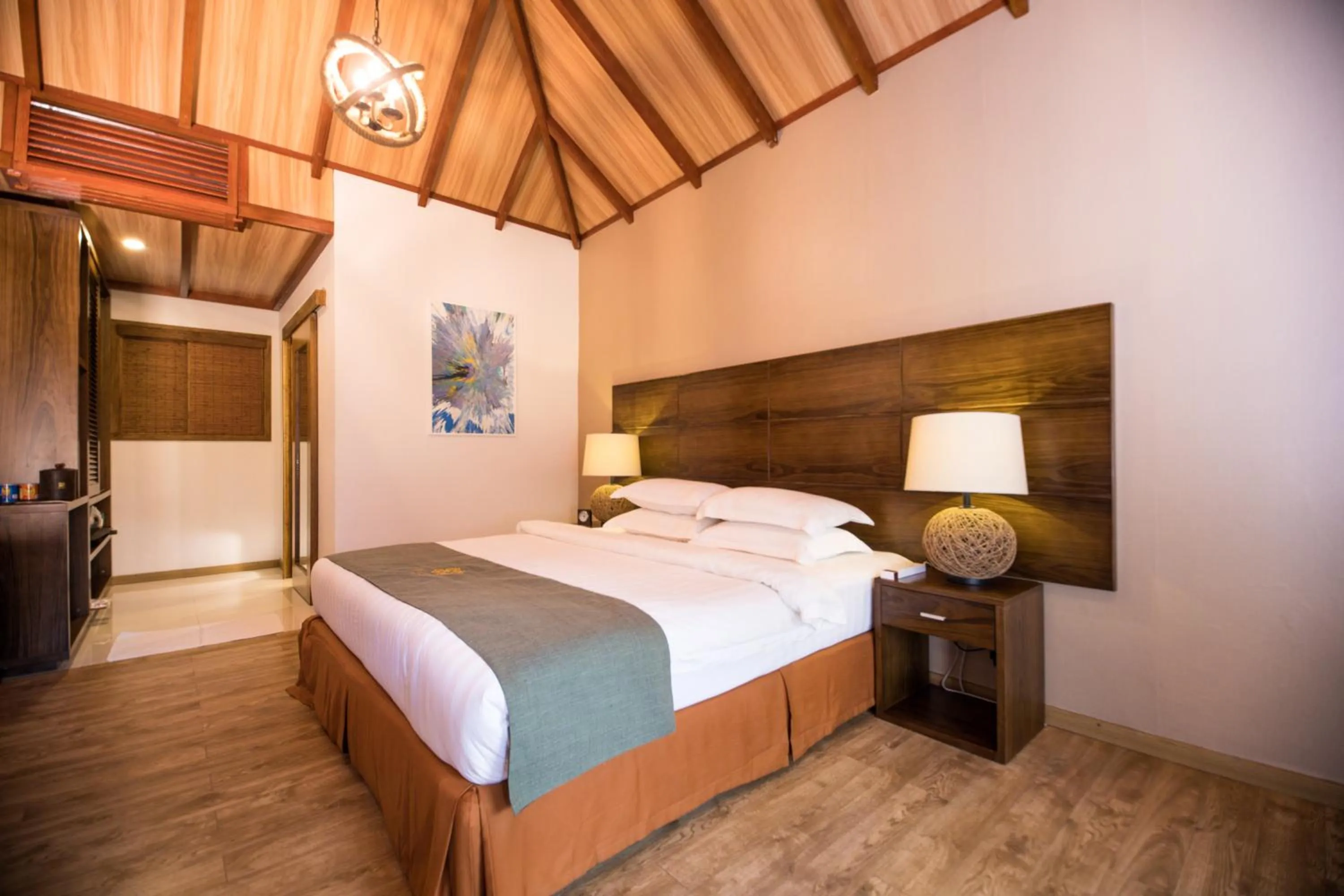 Bedroom, Bed in Plumeria Maldives