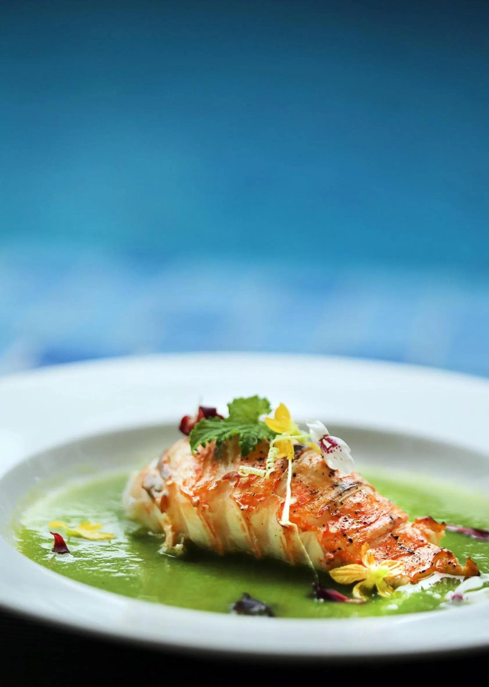 Food close-up in Plumeria Maldives