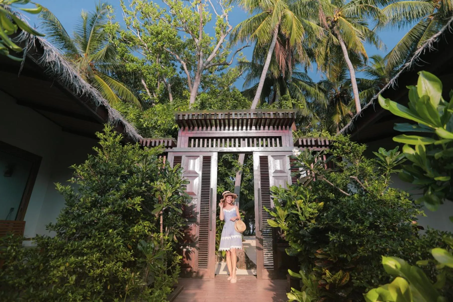 Facade/entrance in Plumeria Maldives