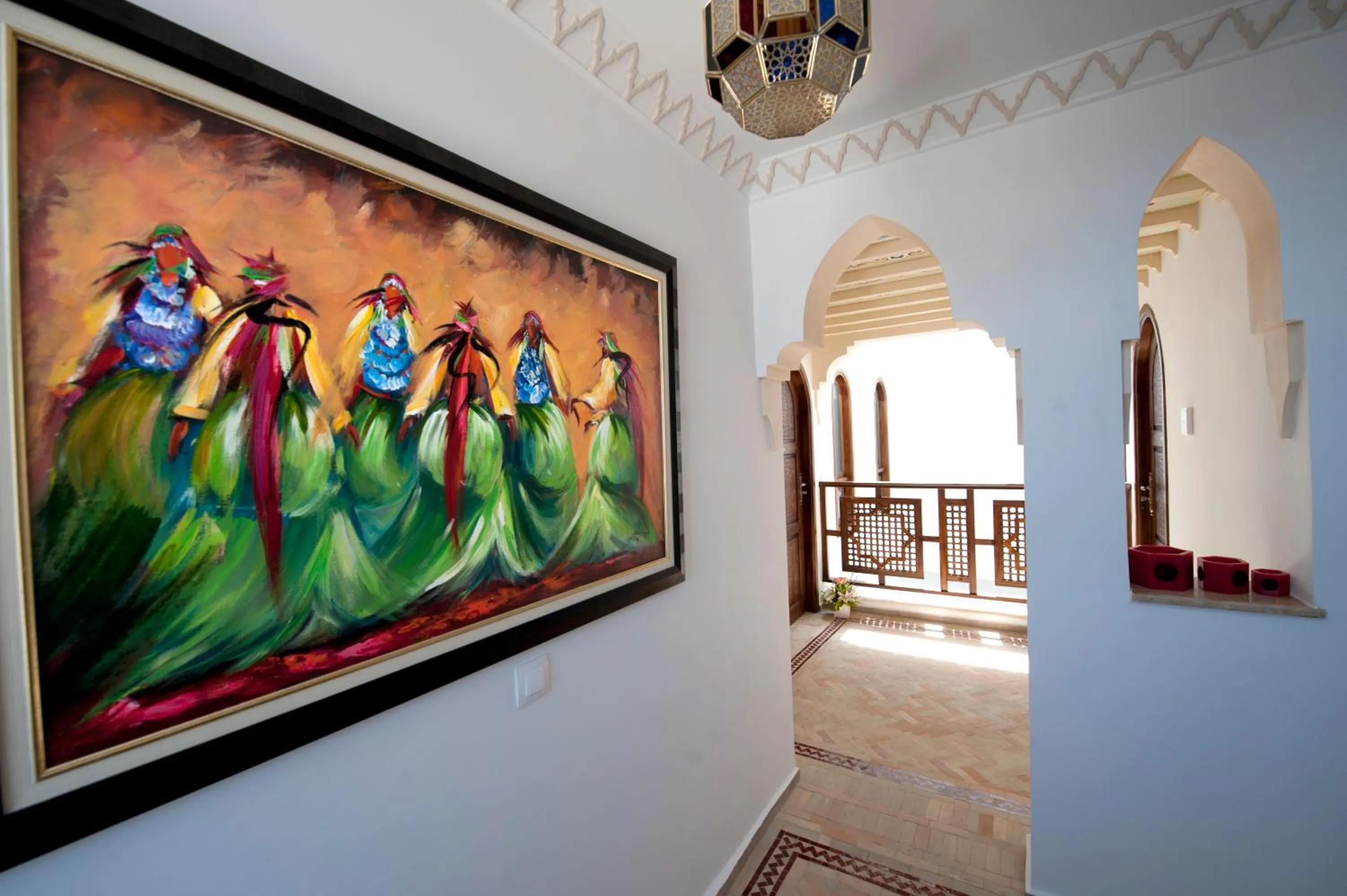 Decorative detail in Dar Yasmine