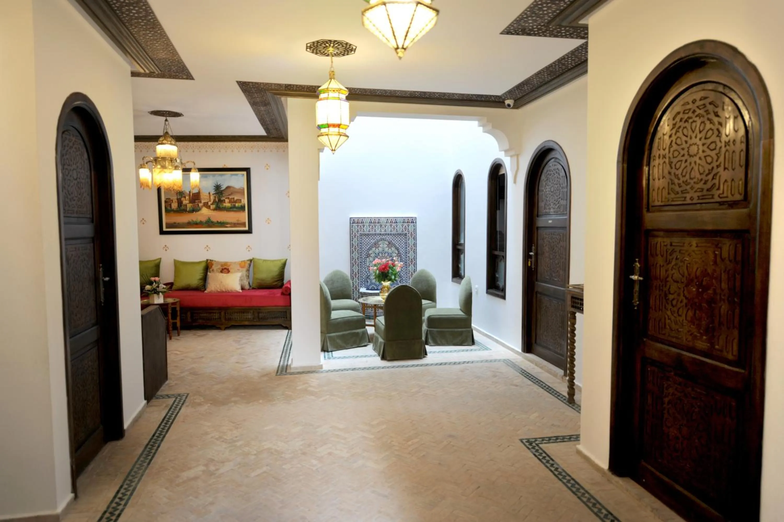 Living room in Dar Yasmine