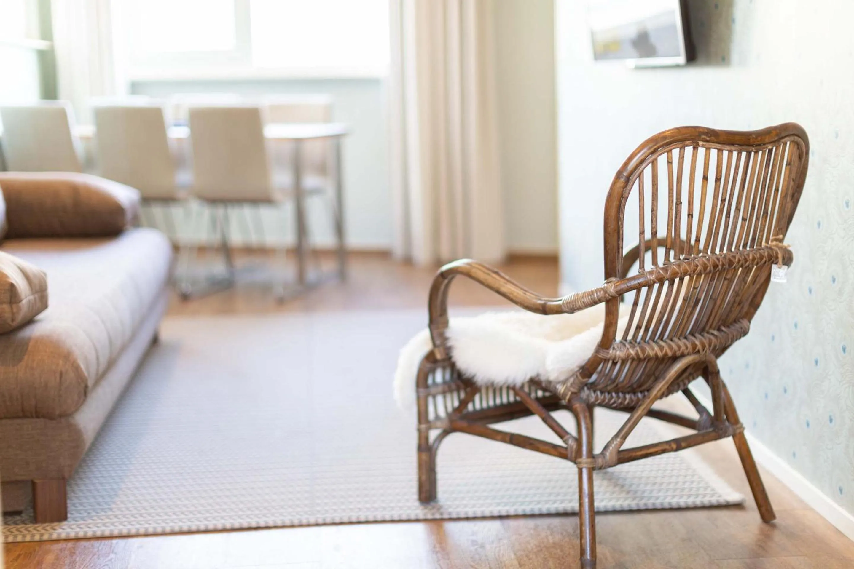 Seating area in Strandhotel Scheveningen