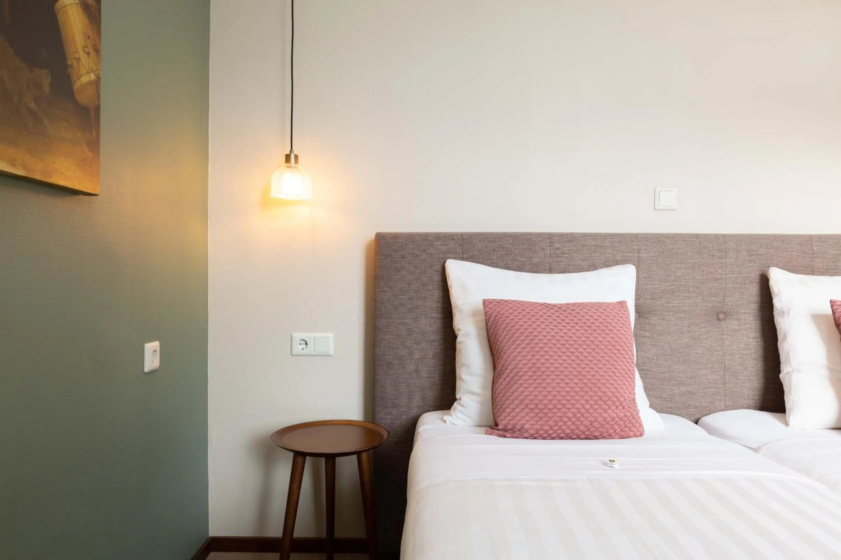 Bedroom, Bed in Strandhotel Scheveningen