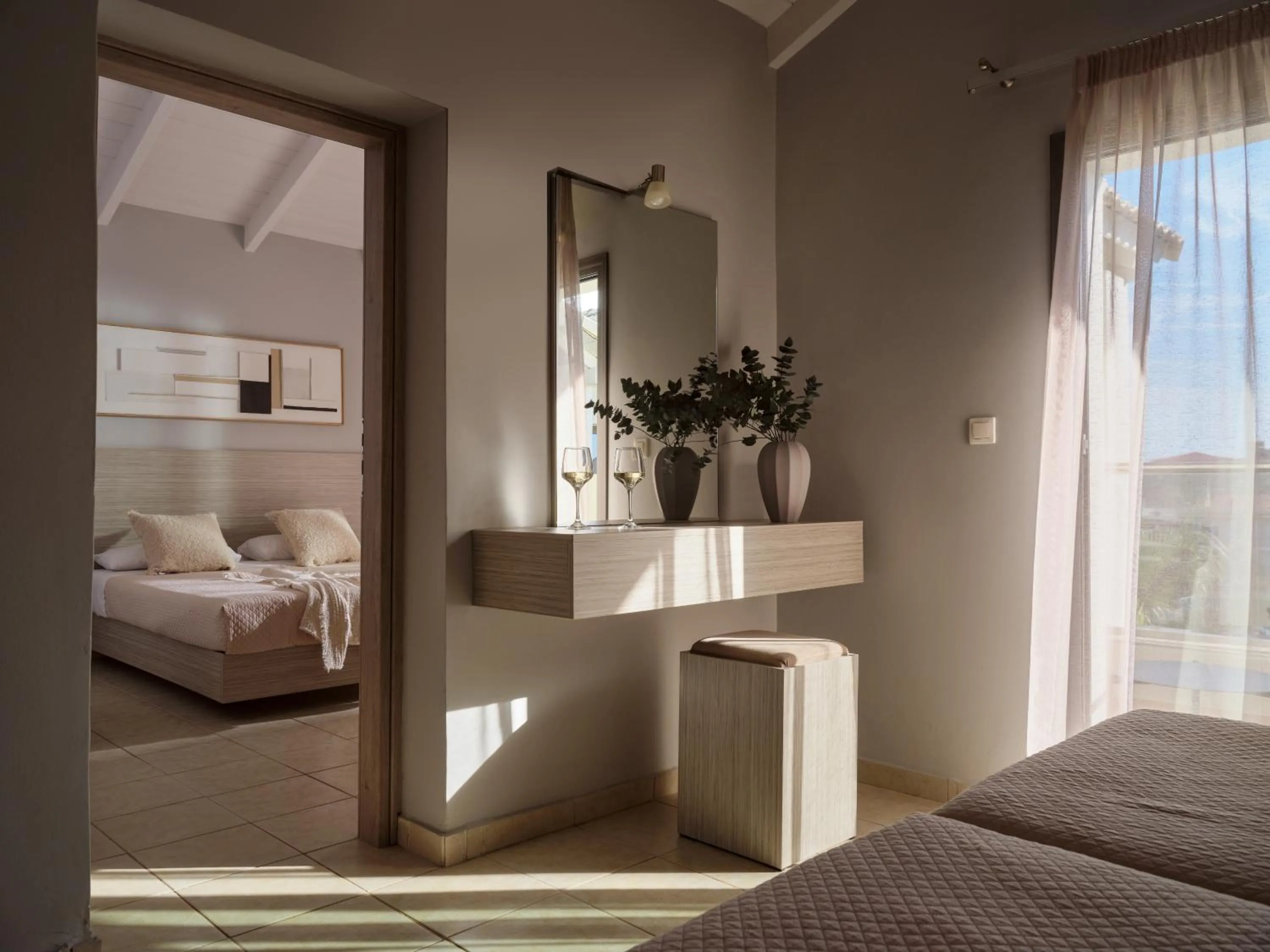 Bedroom, Bed in Zante Atlantis Hotel