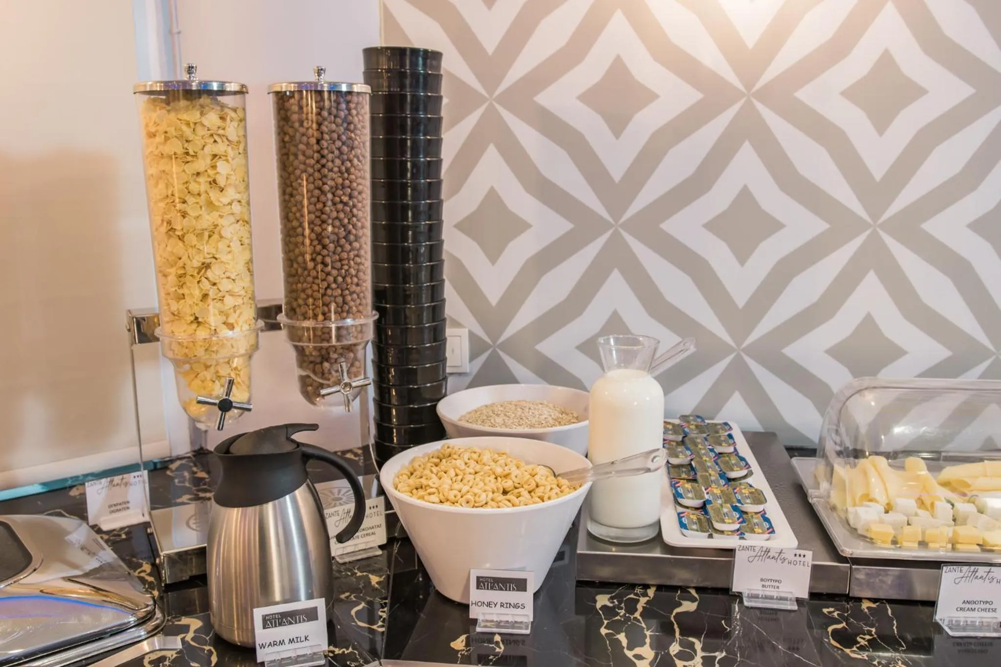 Breakfast in Zante Atlantis Hotel