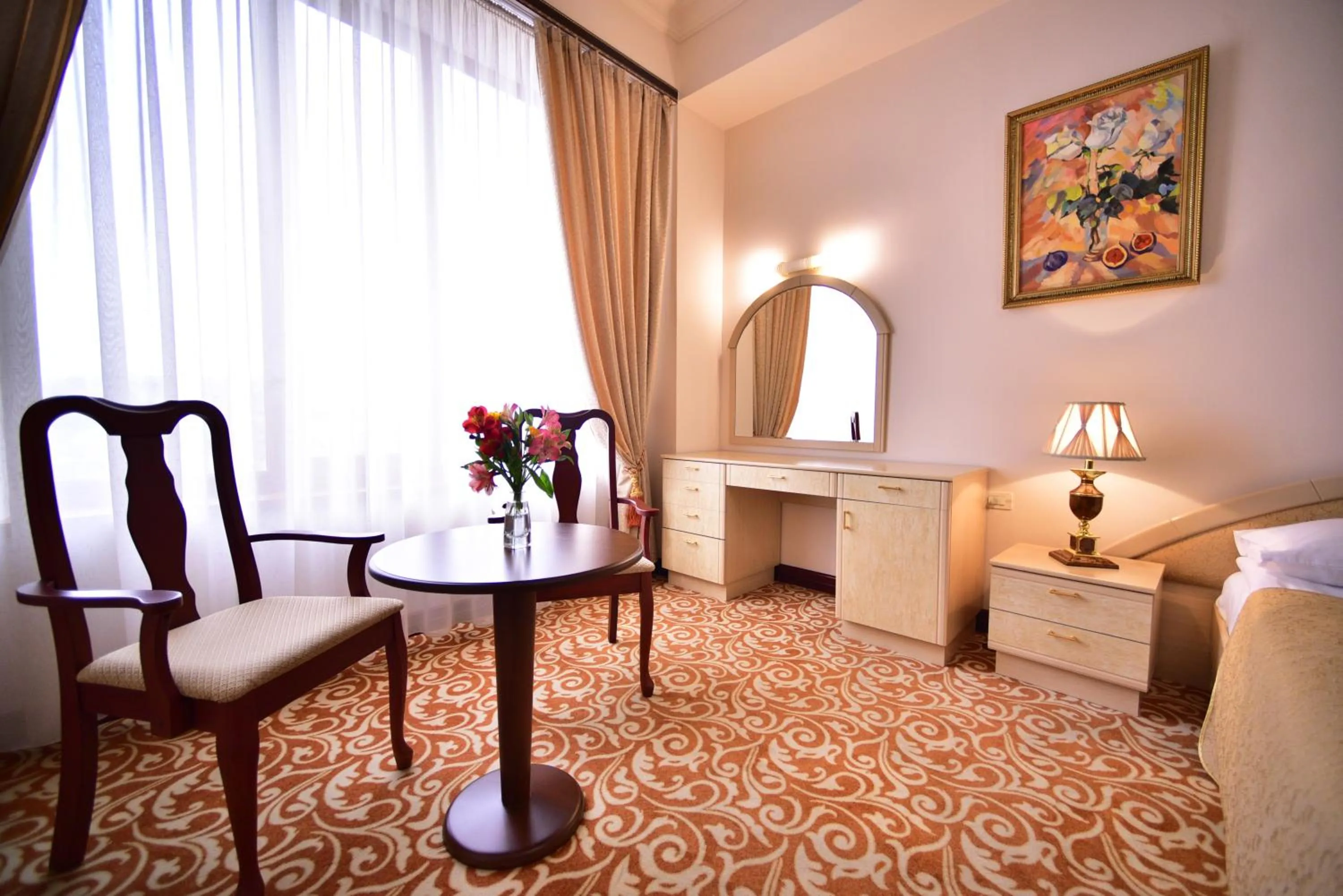 Seating area in METROPOL HOTEL Yerevan
