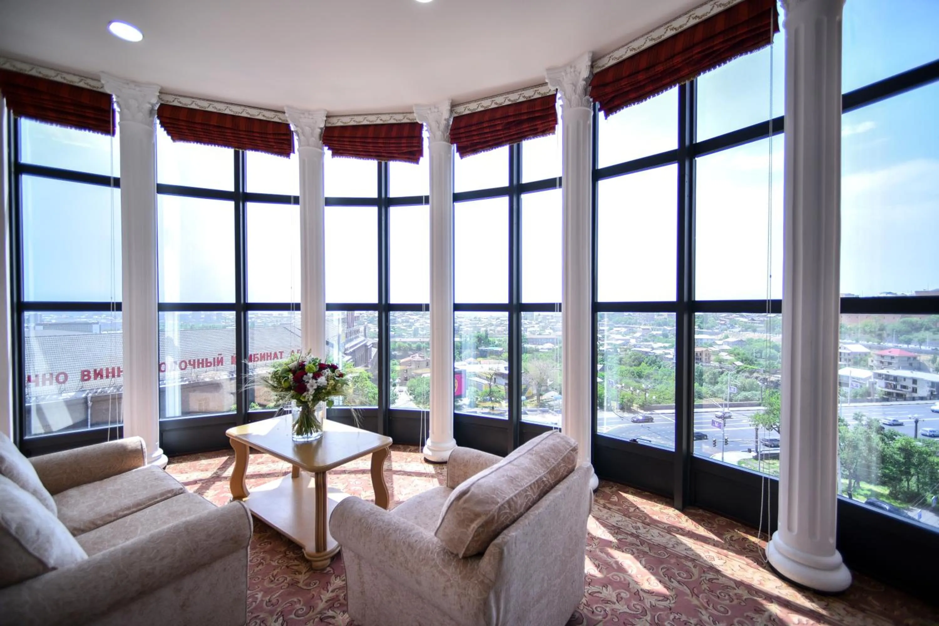 View (from property/room) in METROPOL HOTEL Yerevan