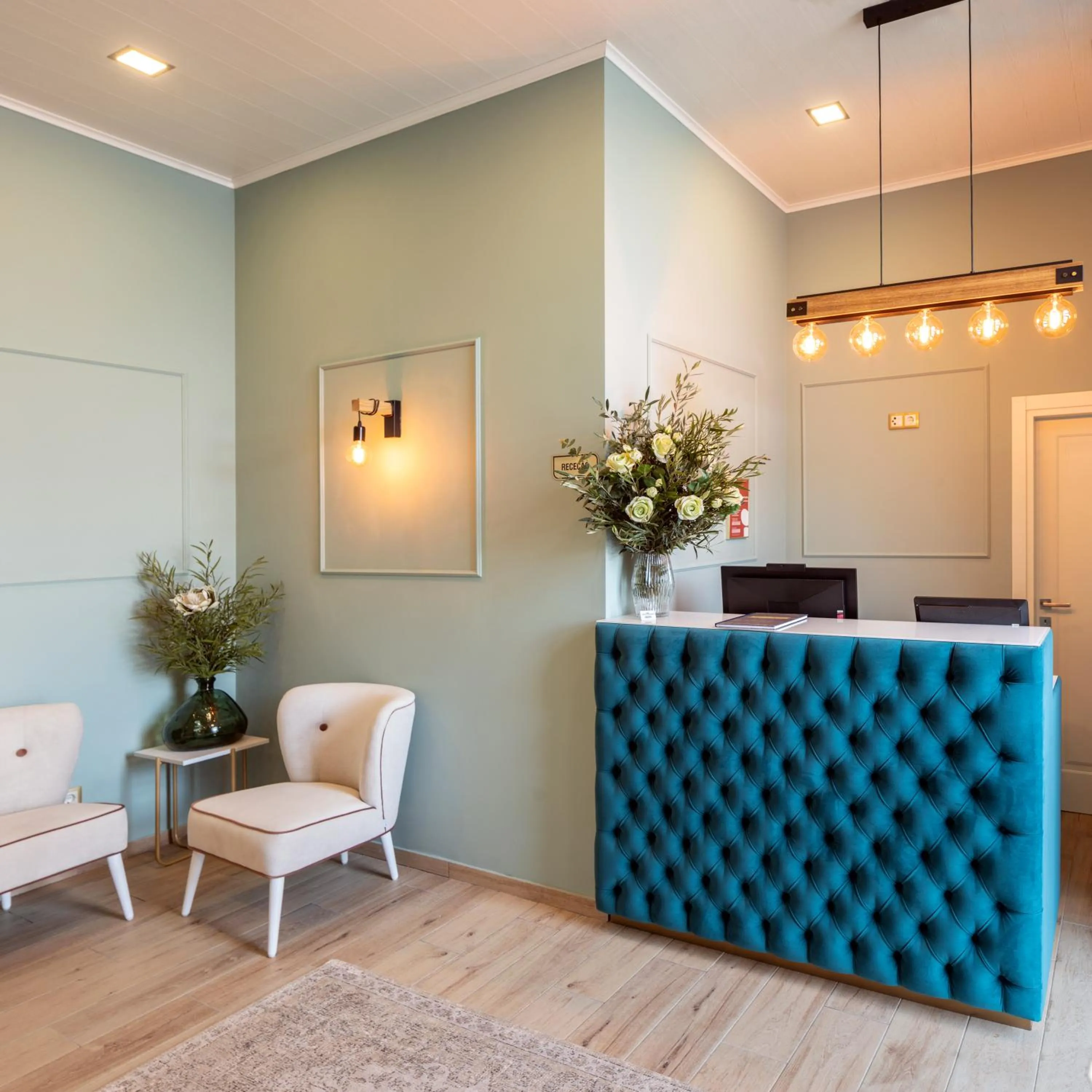 Lobby or reception in Palace Hotel de Midões