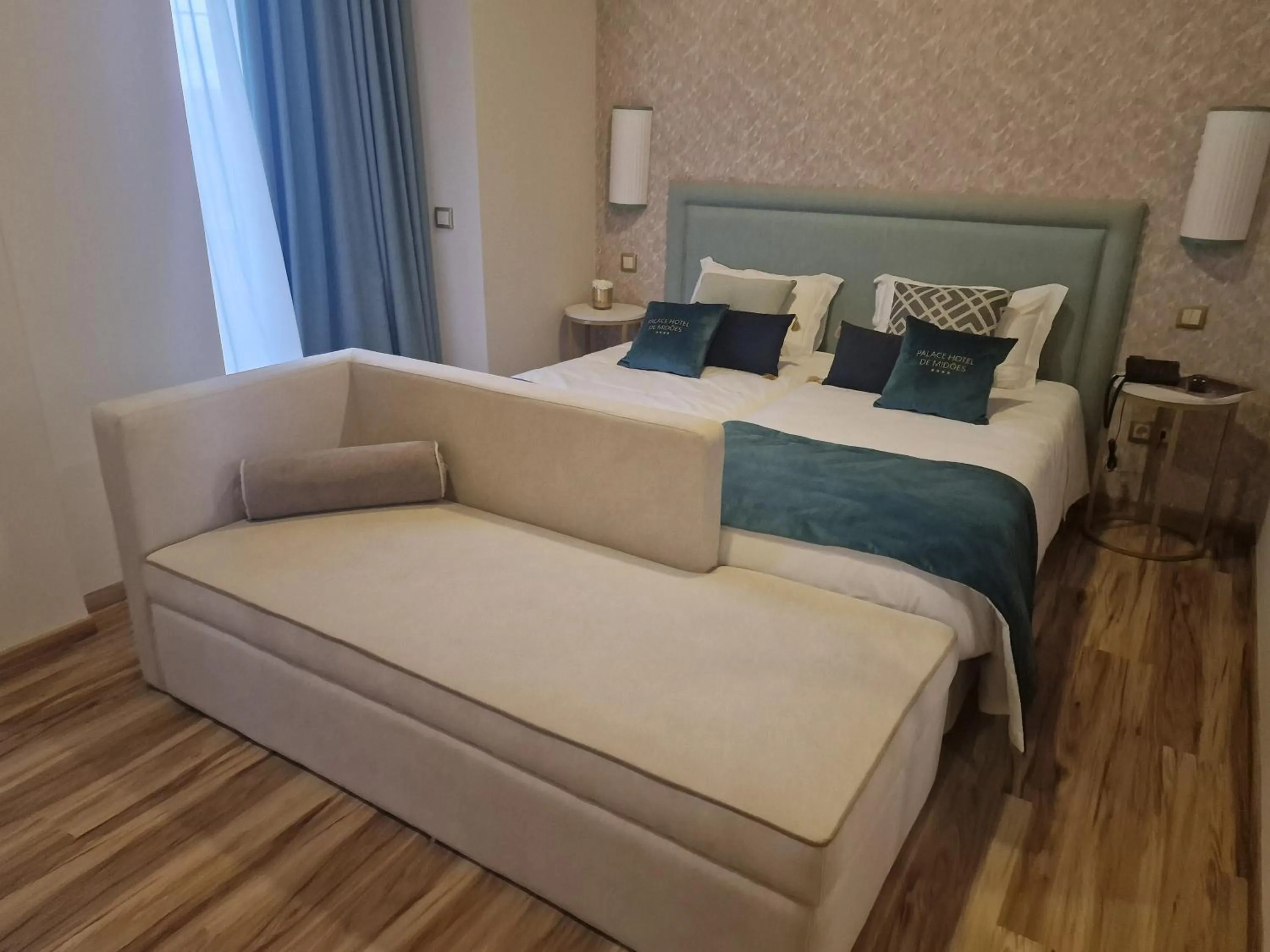 Bed in Palace Hotel de Midões