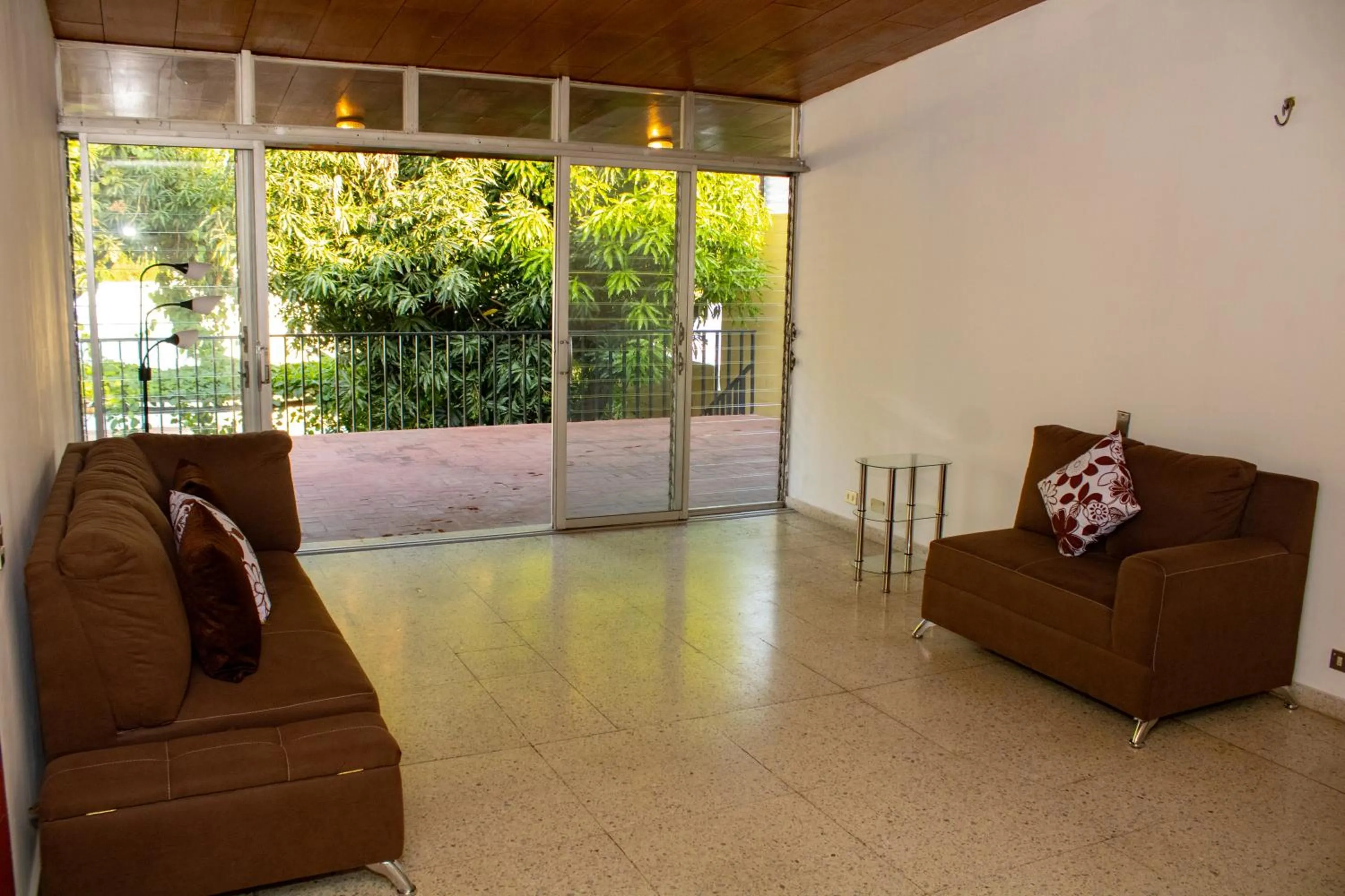 Living room in Volcano Hostal y Restaurante