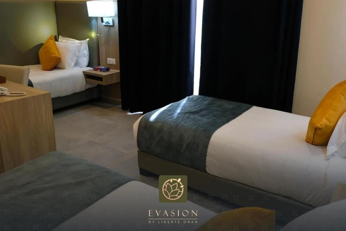 Bed in Liberté Hotels Oran