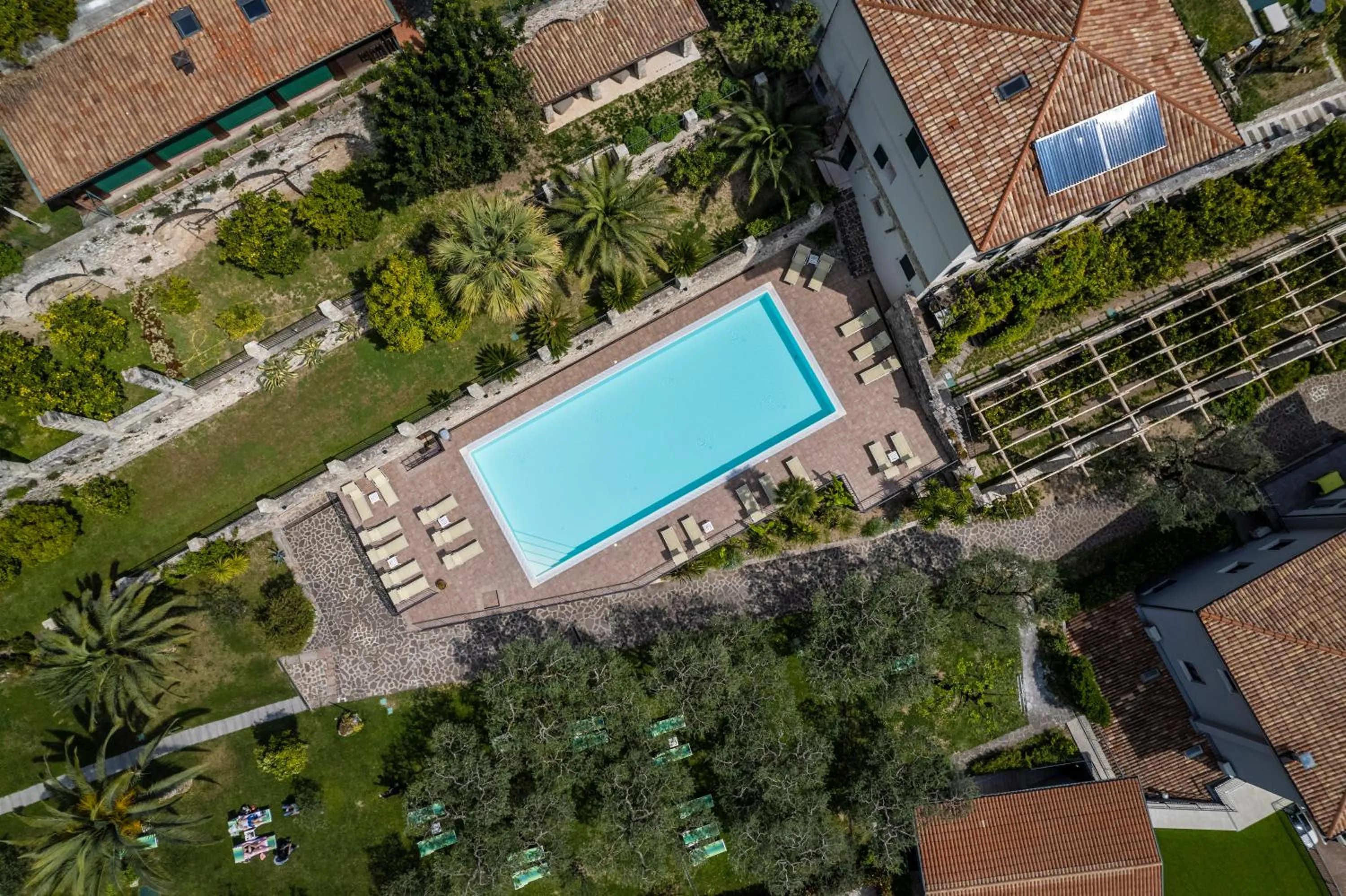 Bird's eye view in Hotel Livia