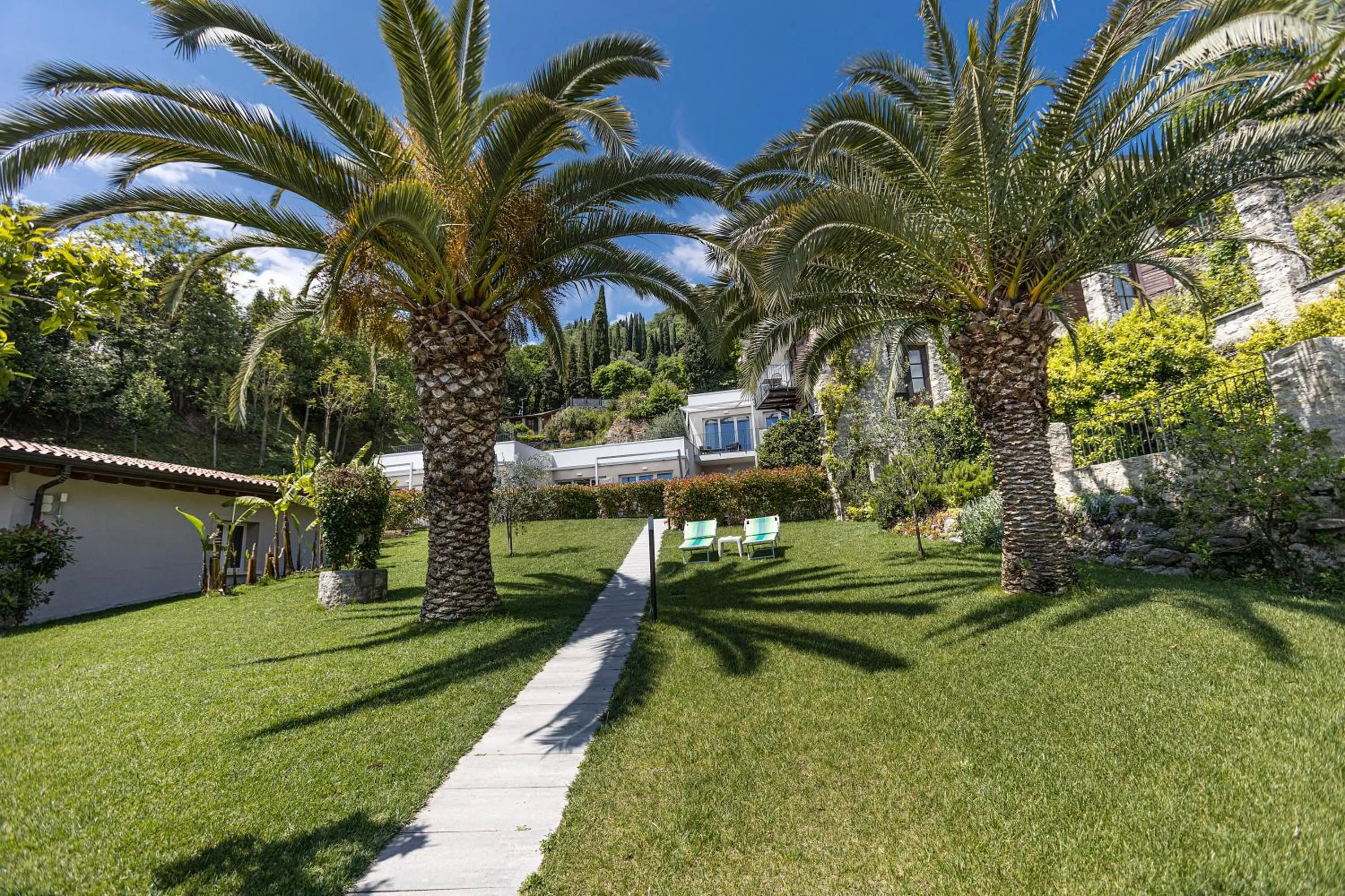 Garden view in Hotel Livia