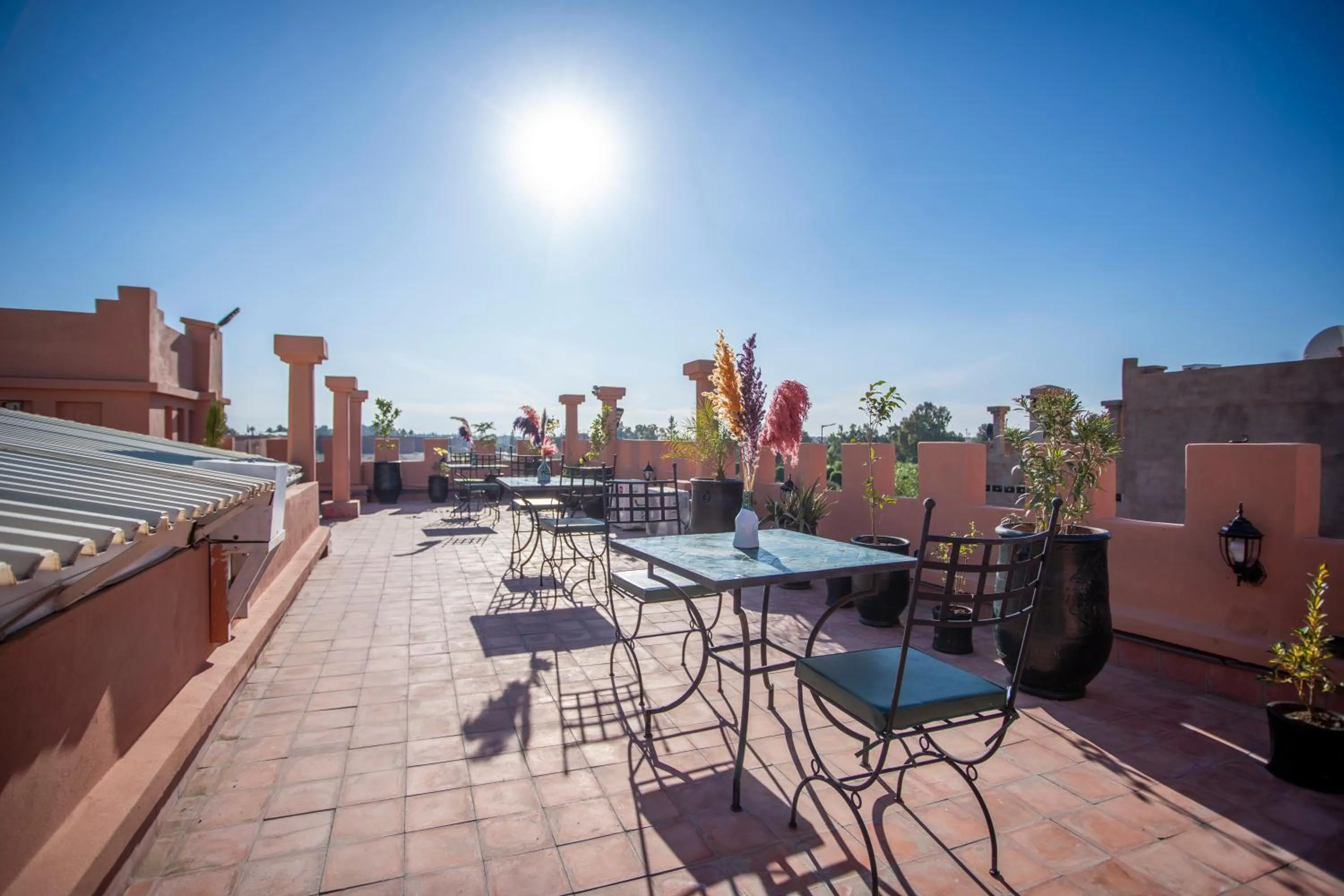 Balcony/Terrace in Riad Kenza