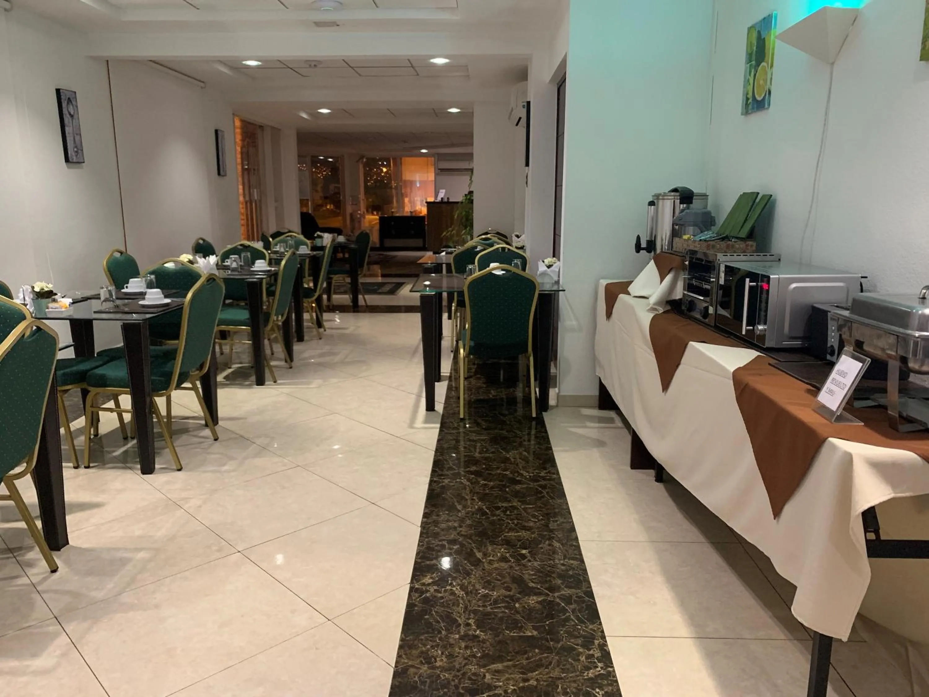 Buffet breakfast in Hotel Costa Pacifico - Express