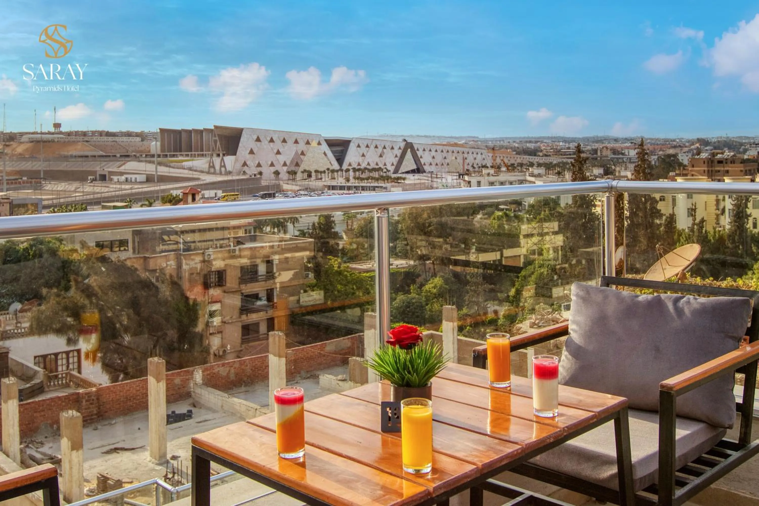 Property building in Saray Pyramids & Museum View Hotel