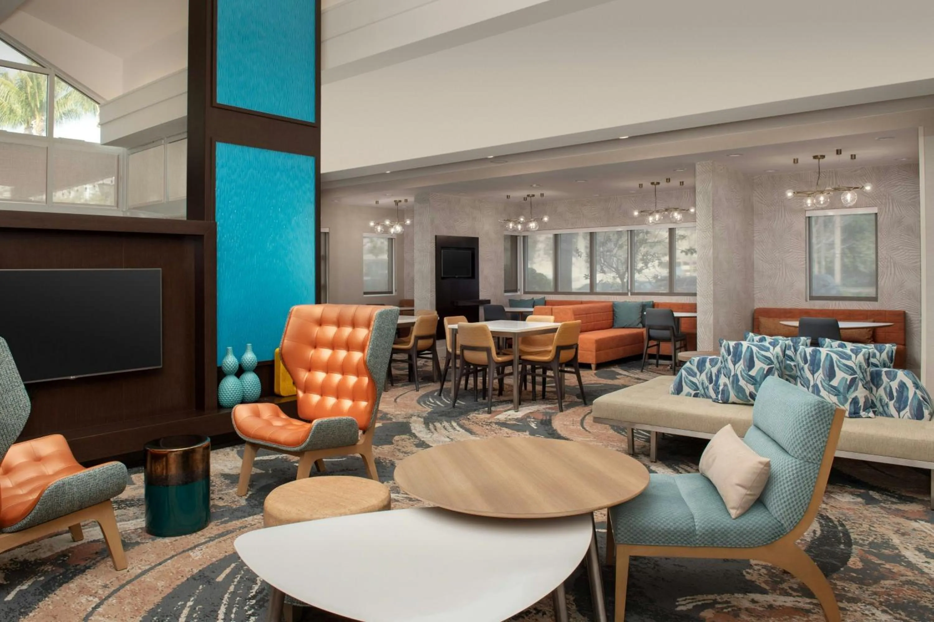 Lobby or reception in Residence Inn by Marriott Fort Lauderdale Airport & Cruise Port