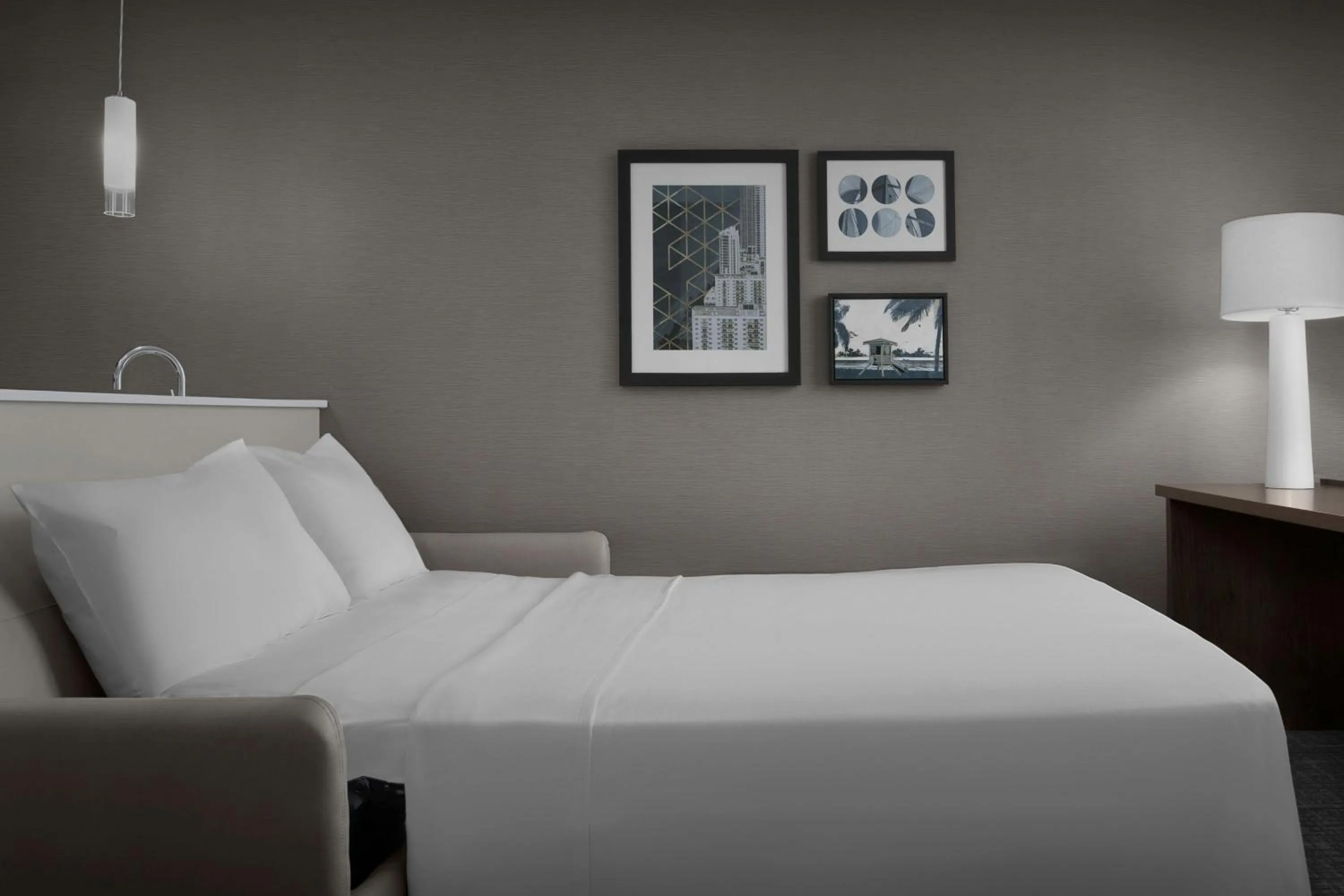 Bedroom, Bed in Residence Inn by Marriott Fort Lauderdale Airport & Cruise Port