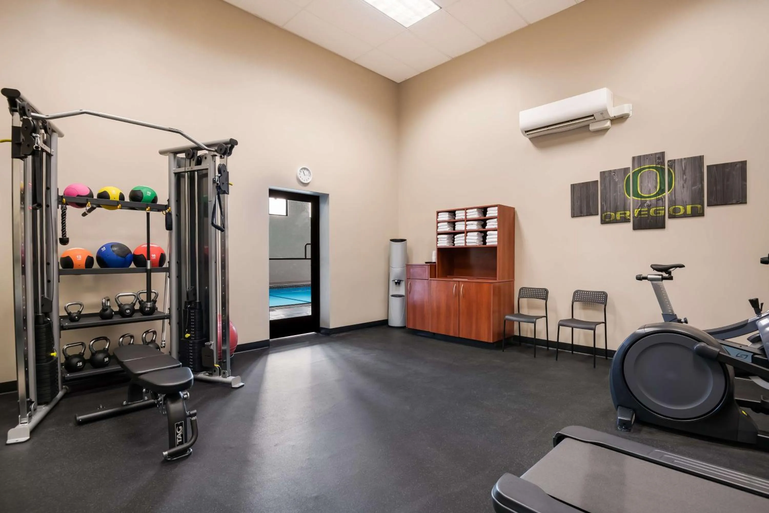 Fitness centre/facilities in Best Western New Oregon Motel