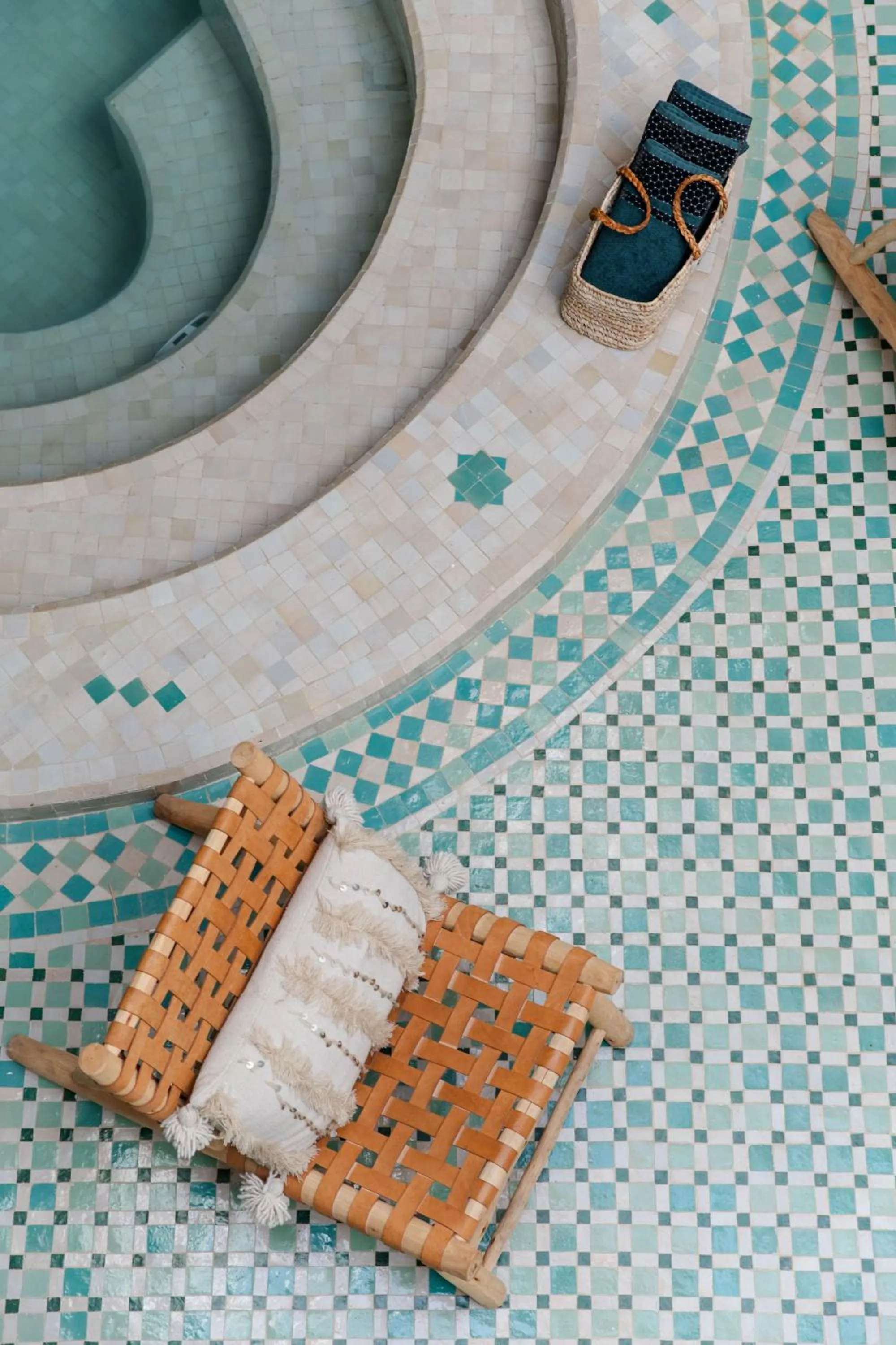 Patio in Riad of the Moon