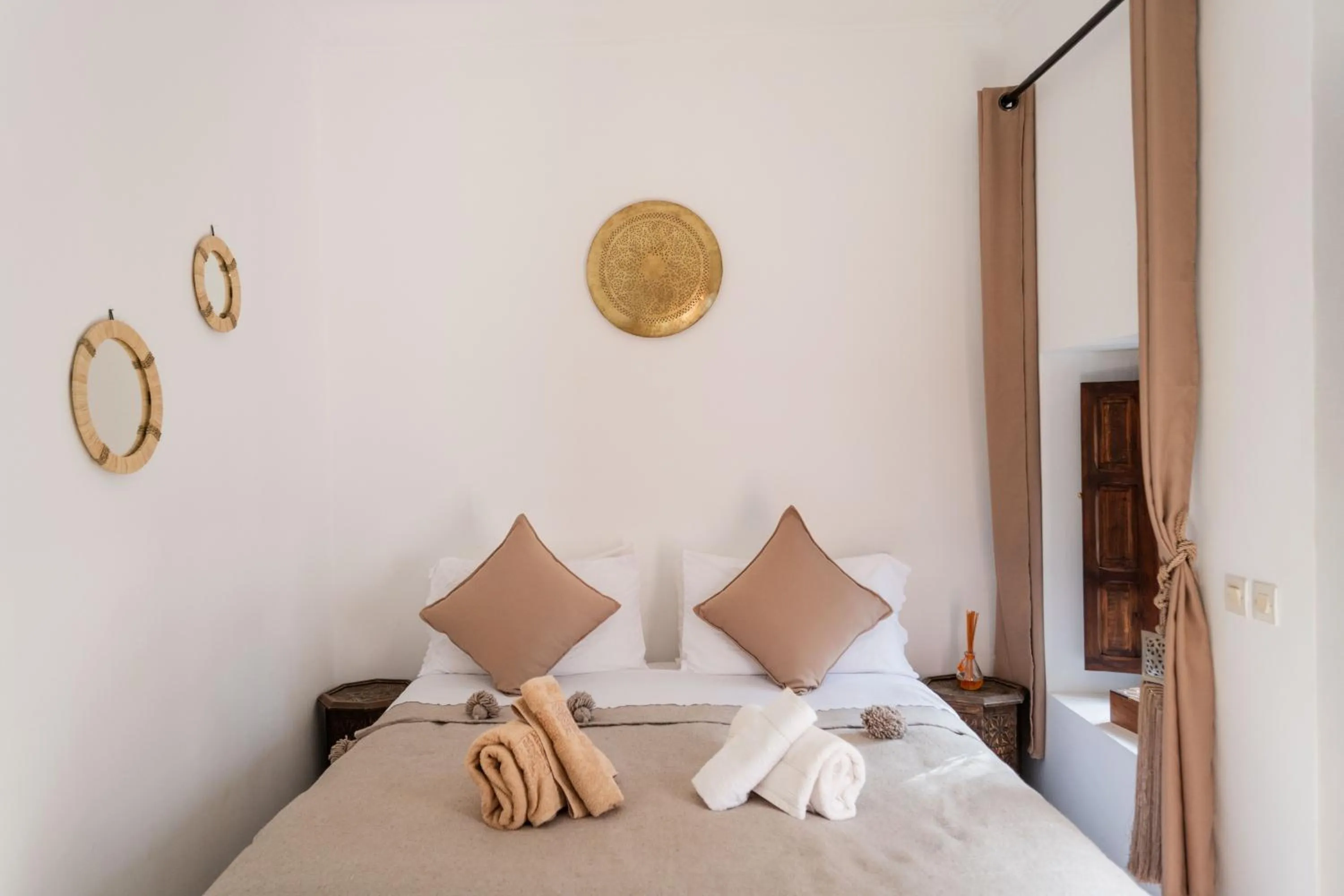 Bed in Riad of the Moon