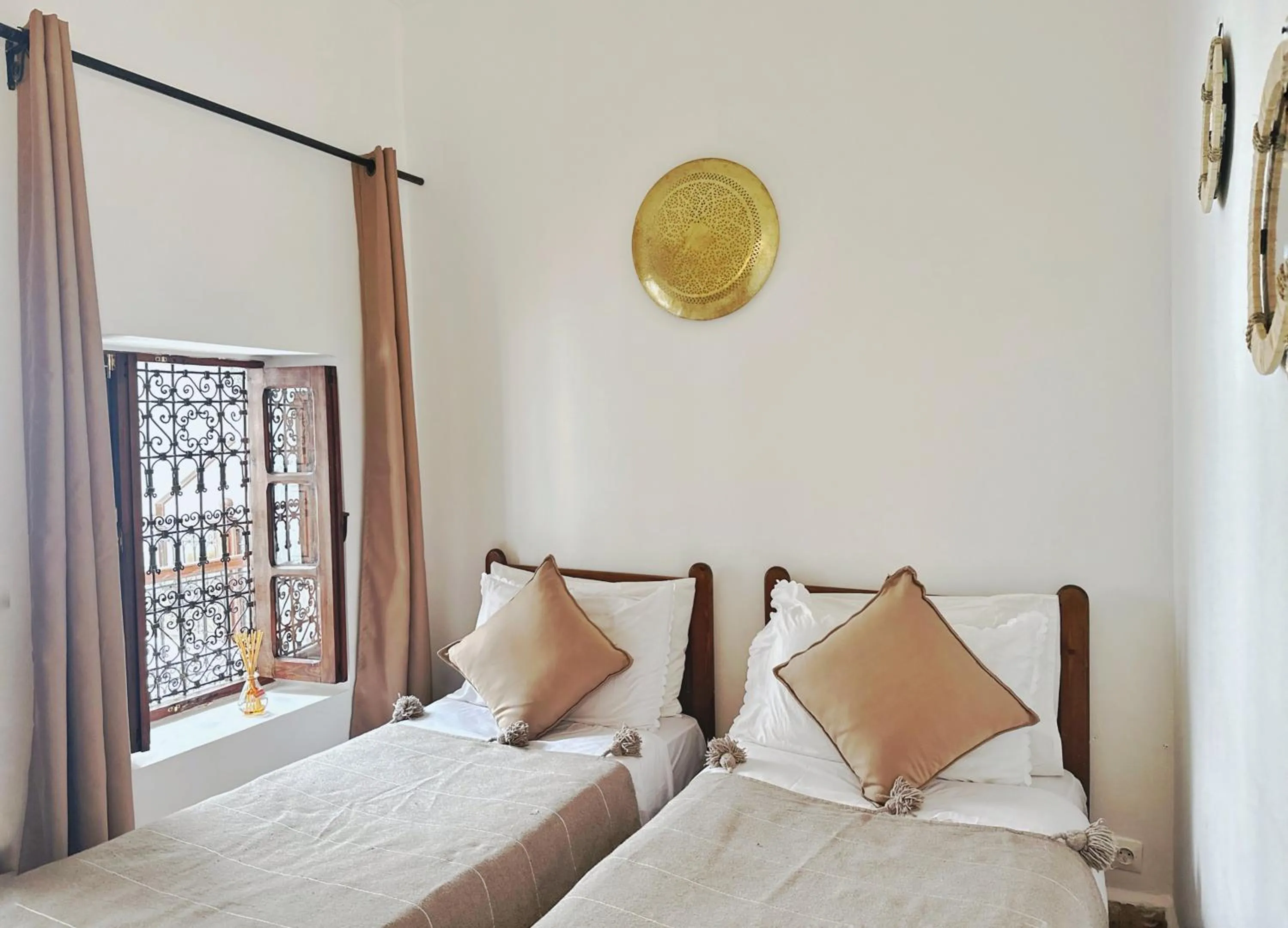 Bed in Riad of the Moon