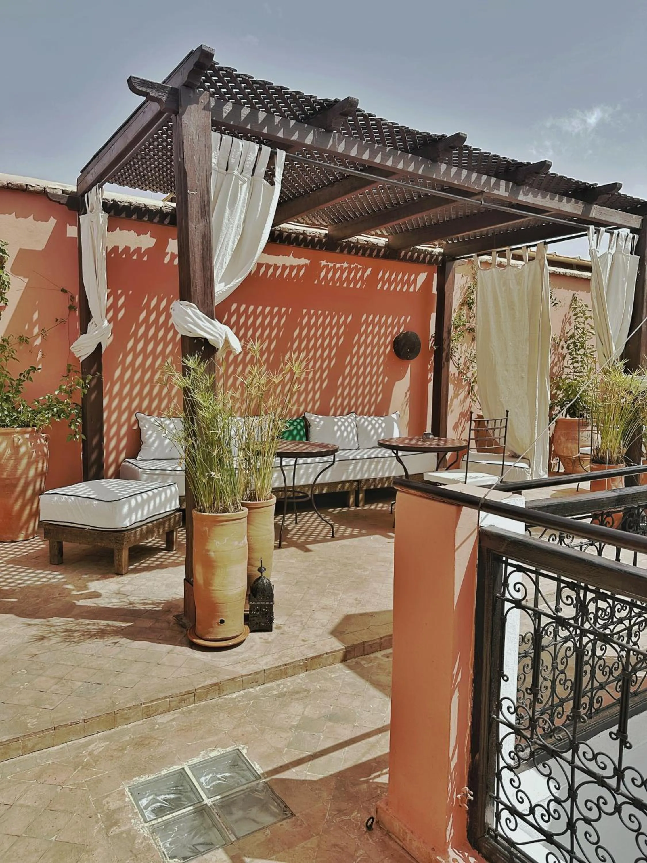 Balcony/Terrace in Riad of the Moon
