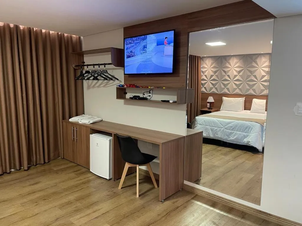 Bed in Pousada Circuito dos Inconfidentes