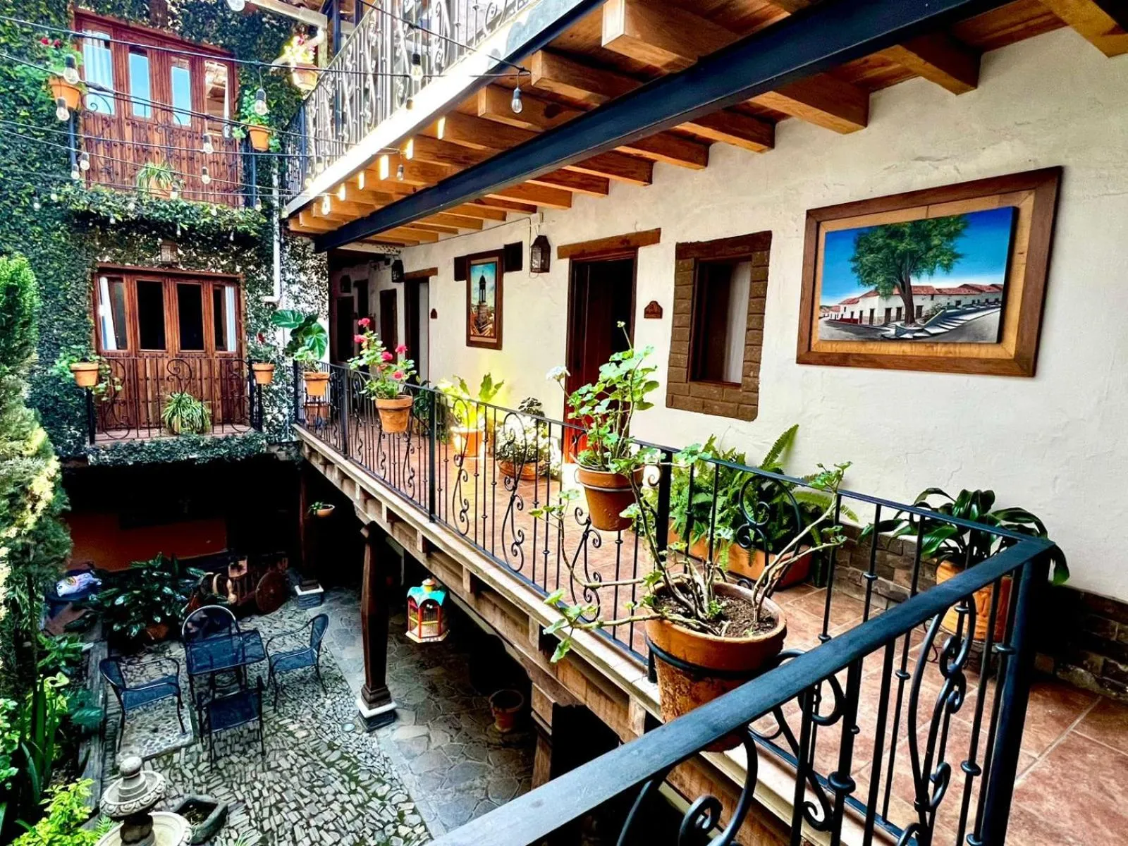 View (from property/room) in Hotel Mi Pueblito Tapalpa