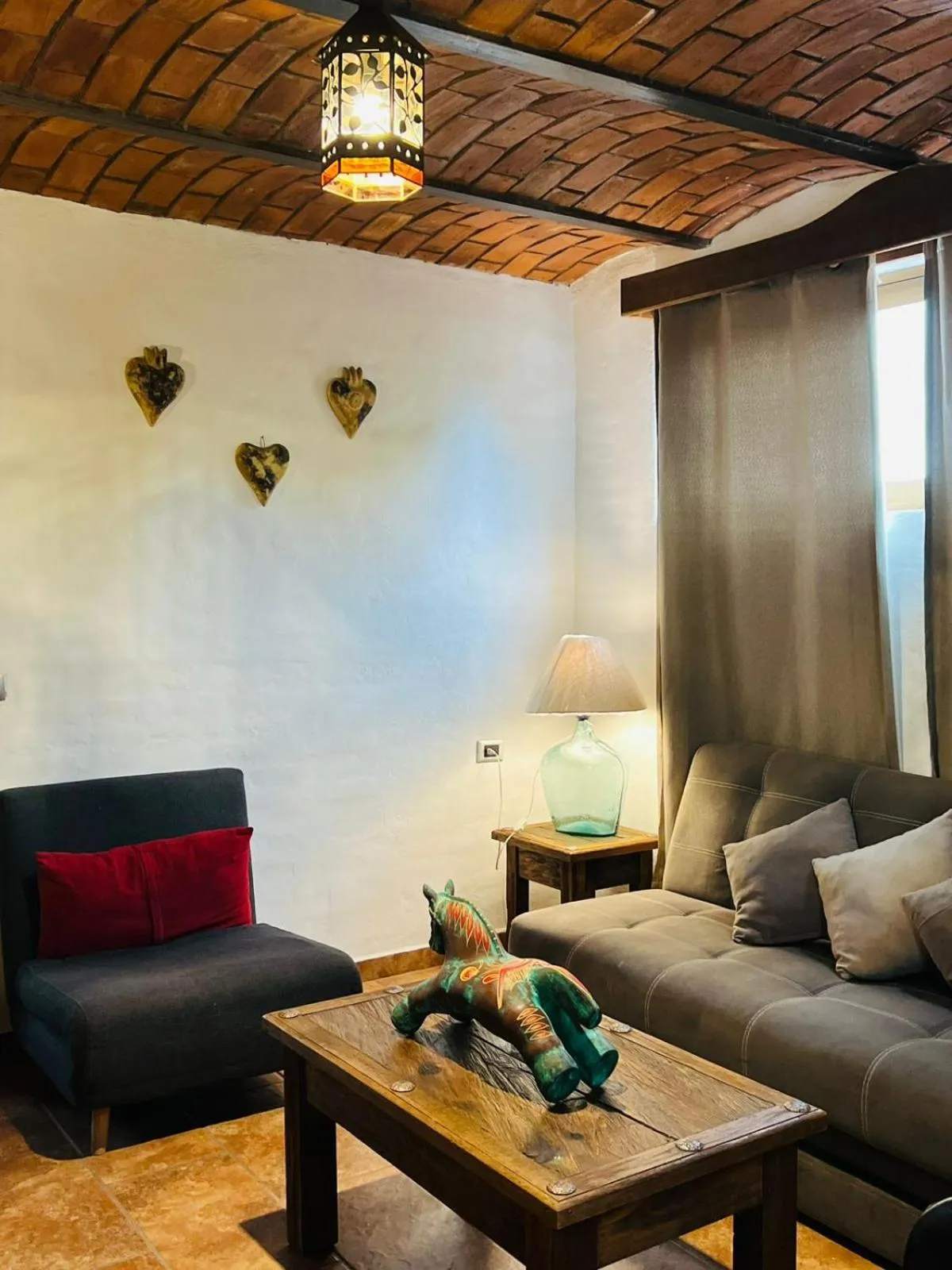 Living room in Hotel Mi Pueblito Tapalpa