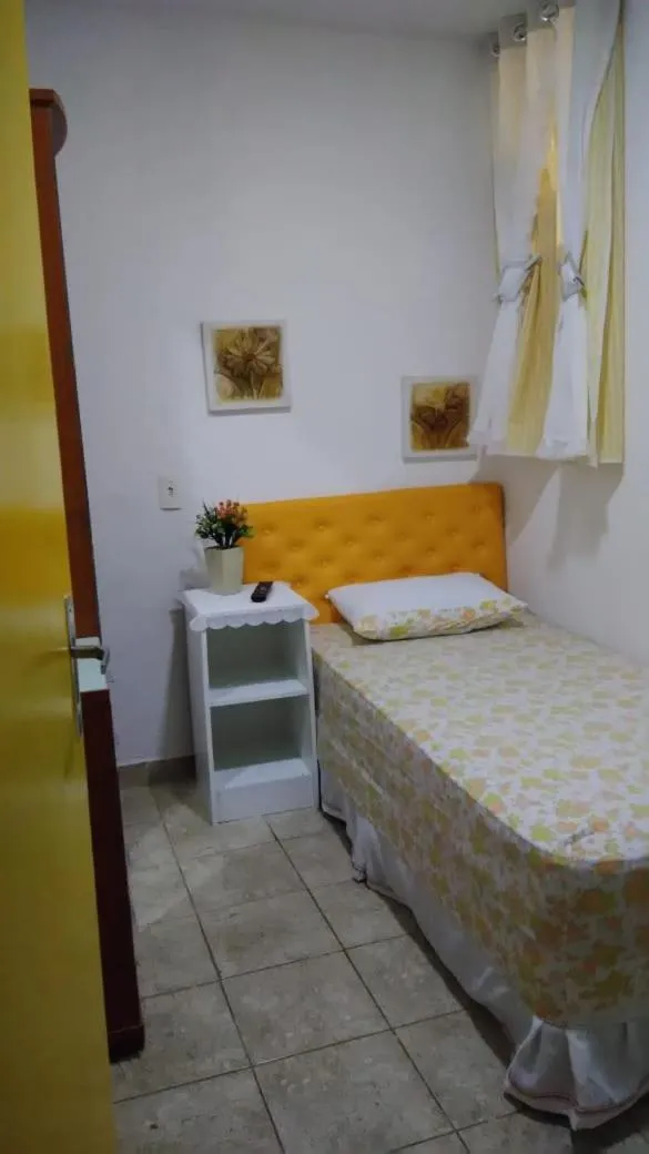 Bed in Pousada Brenda