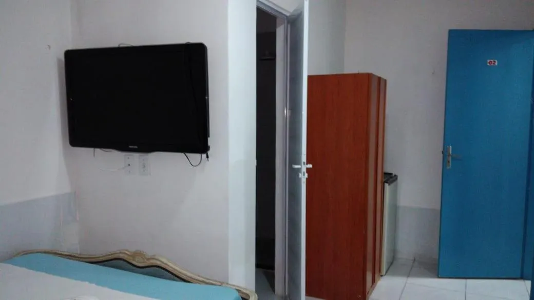 Bed in Pousada Brenda