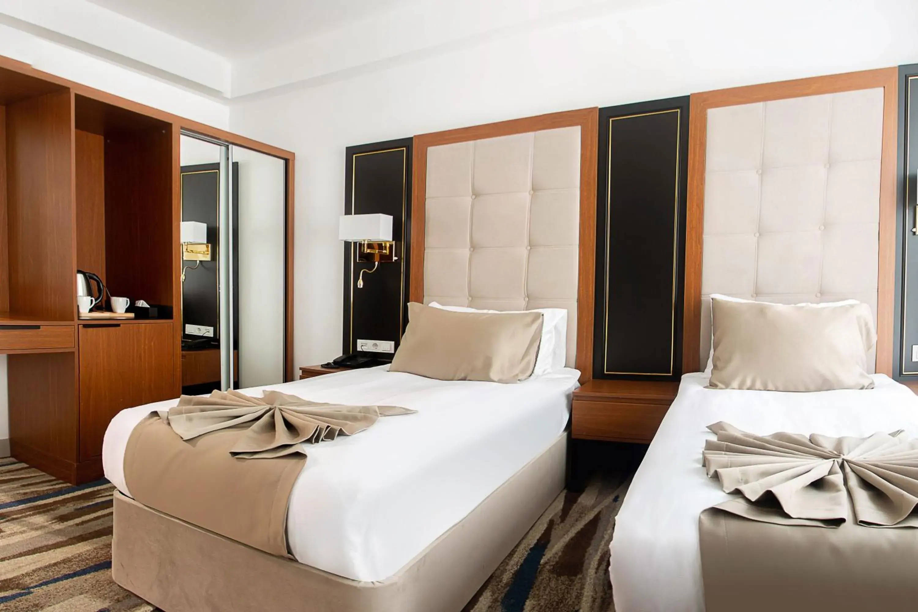 Twin Room in Shelter Inn Hotel & Spa Twin Room in Shelter Inn Hotel & Spa