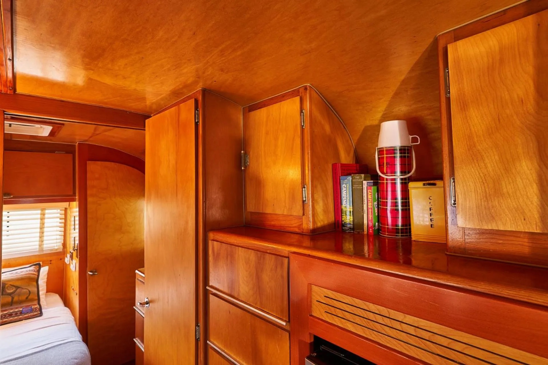 Bed in The Vintages Trailer Resort