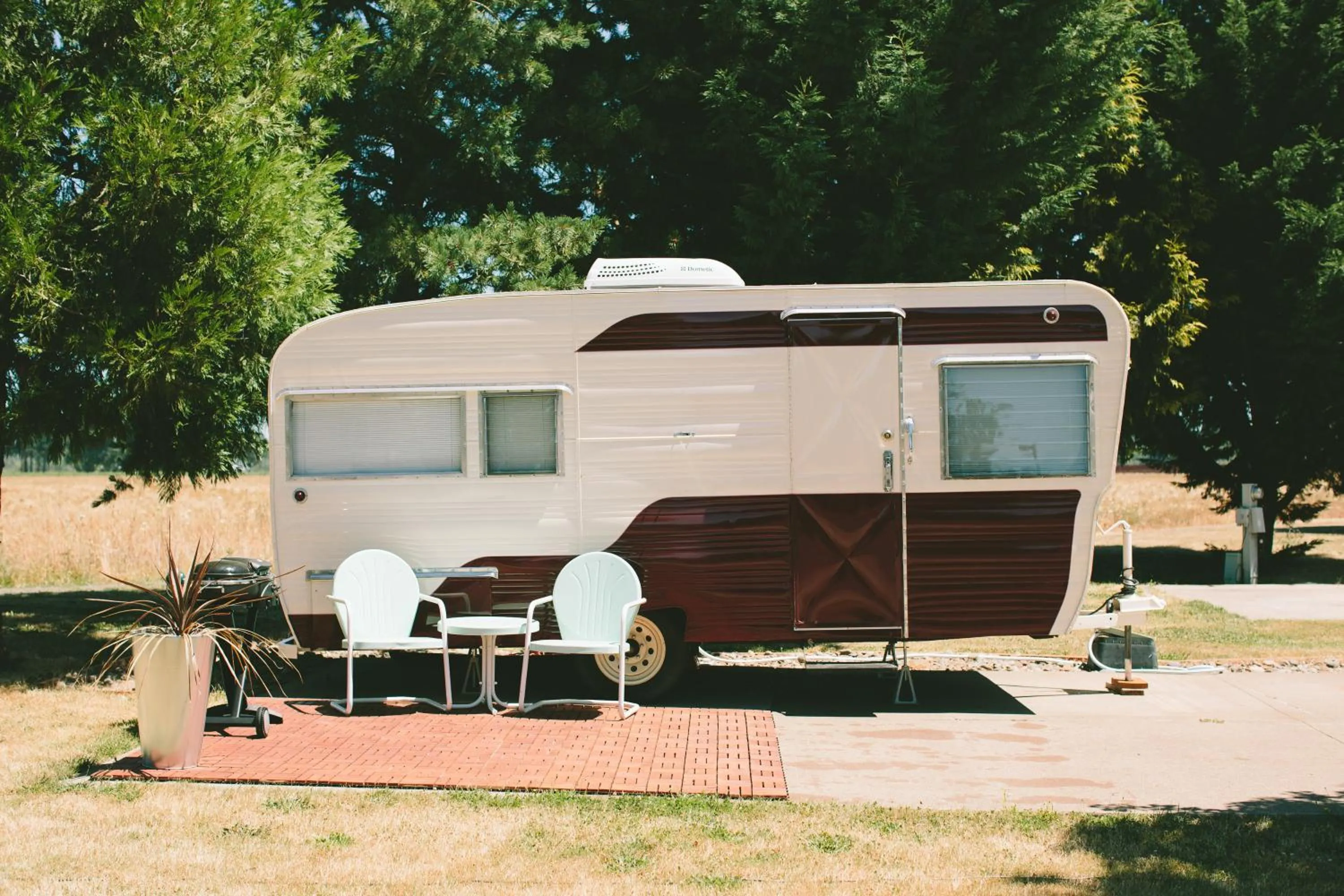 Facade/entrance in The Vintages Trailer Resort