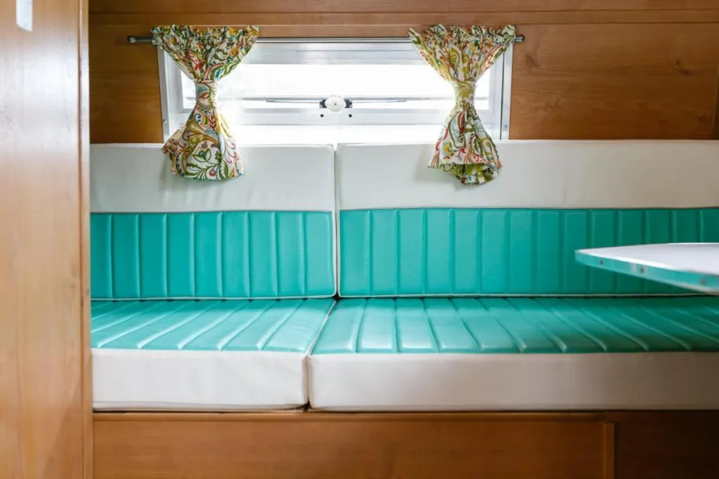 Bed in The Vintages Trailer Resort
