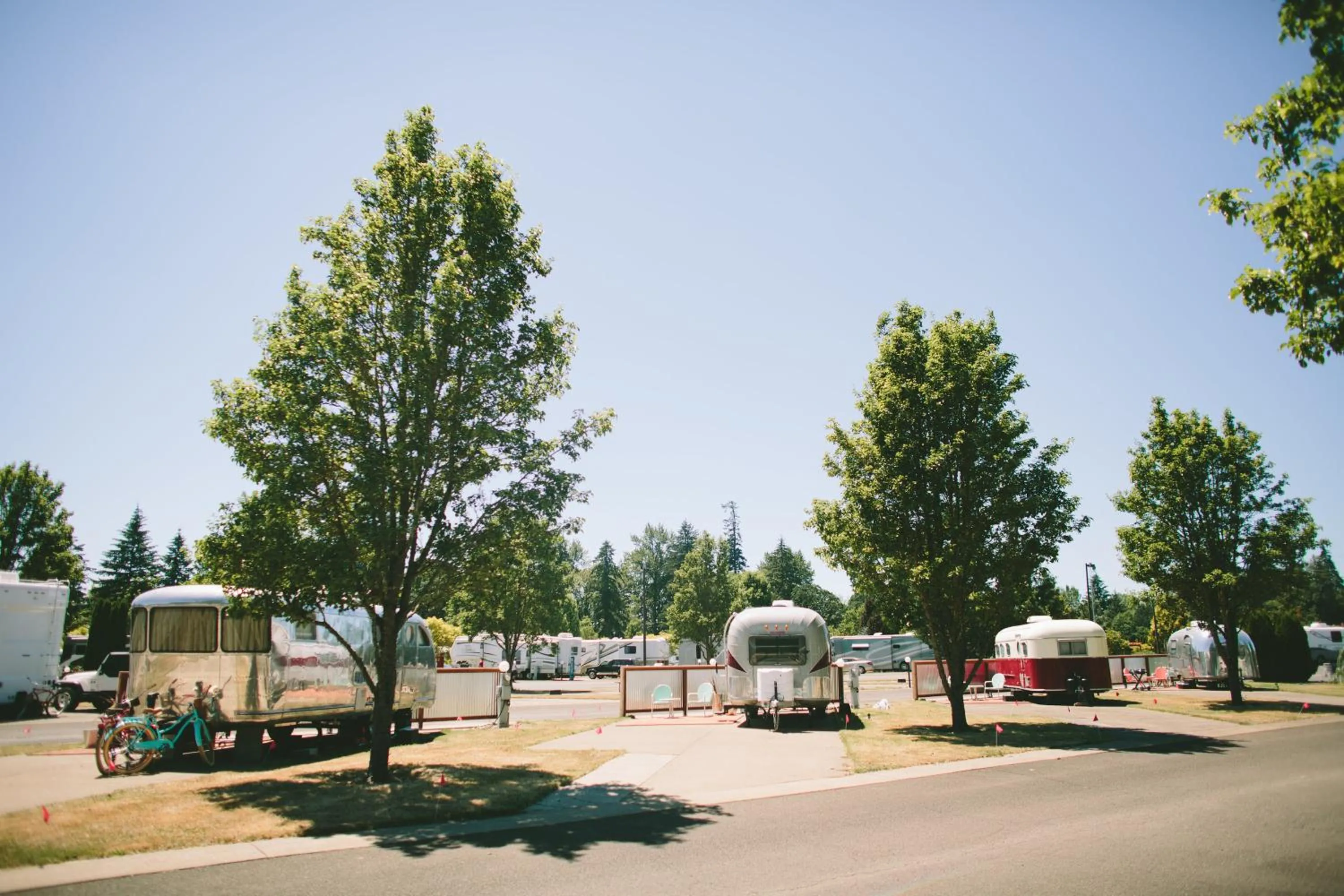 Area and facilities in The Vintages Trailer Resort