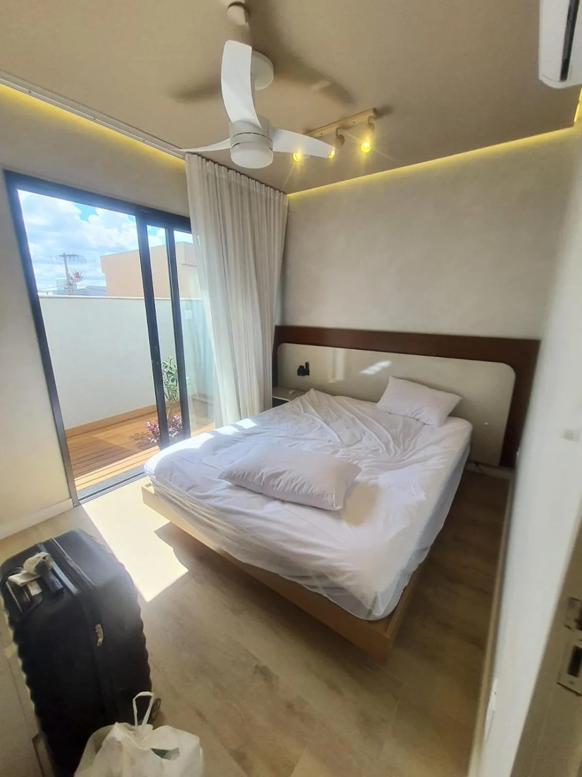 Bed in Apart-hotel Theotókos Flats