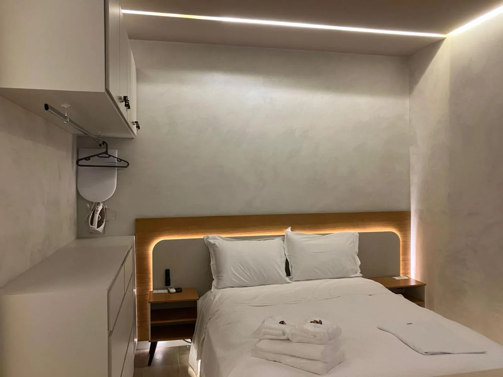 Bed in Apart-hotel Theotókos Flats