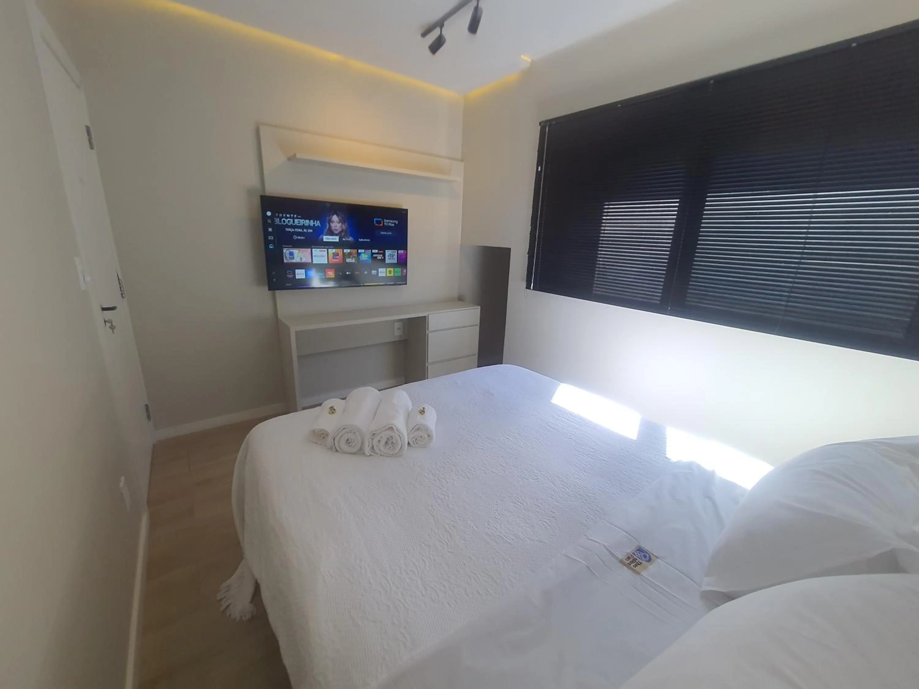 Bed in Apart-hotel Theotókos Flats