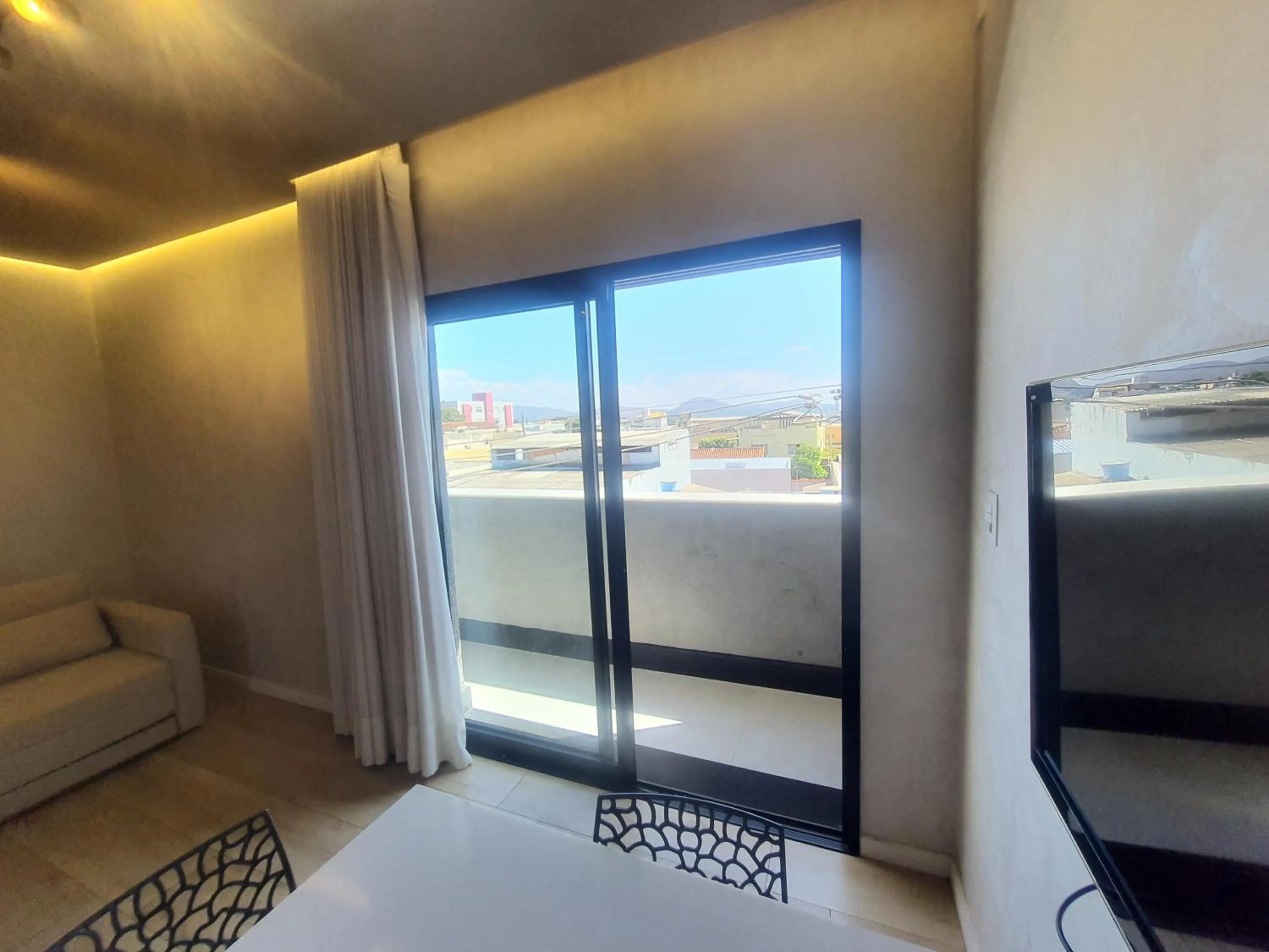 Bed in Apart-hotel Theotókos Flats