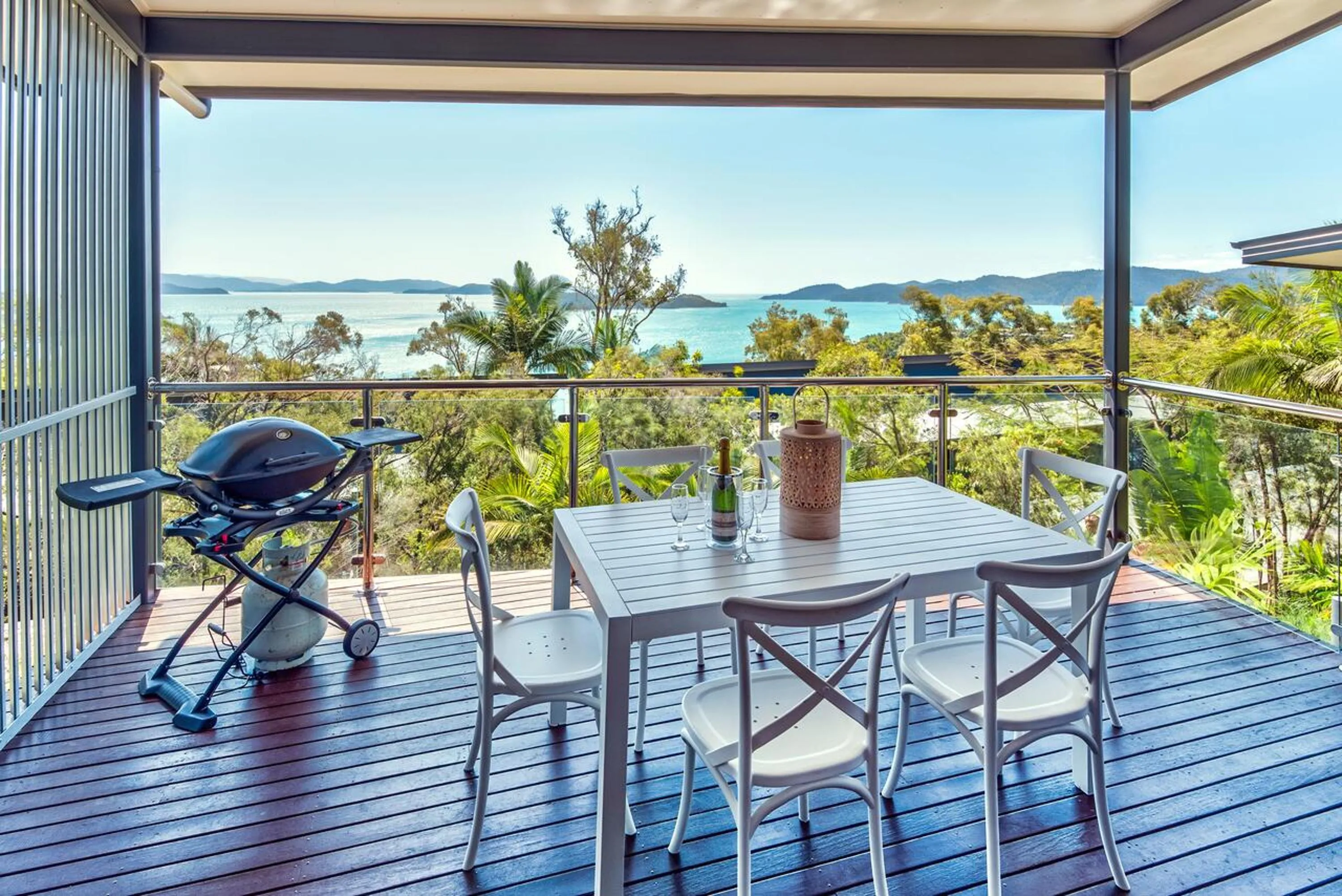 Balcony/Terrace in Pinnacle Apartments on Hamilton Island by HIHA
