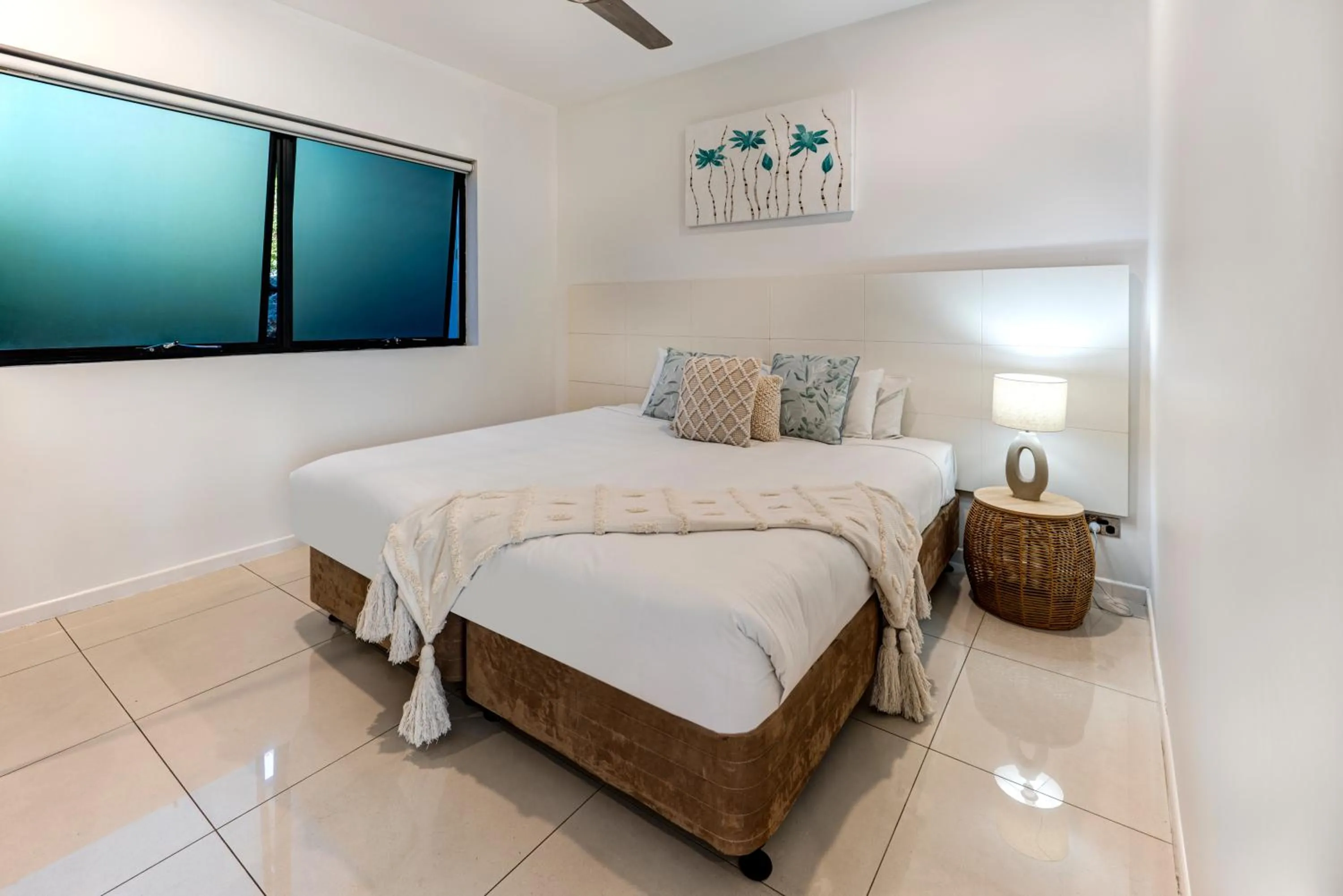 Bedroom, Bed in Pinnacle Apartments on Hamilton Island by HIHA